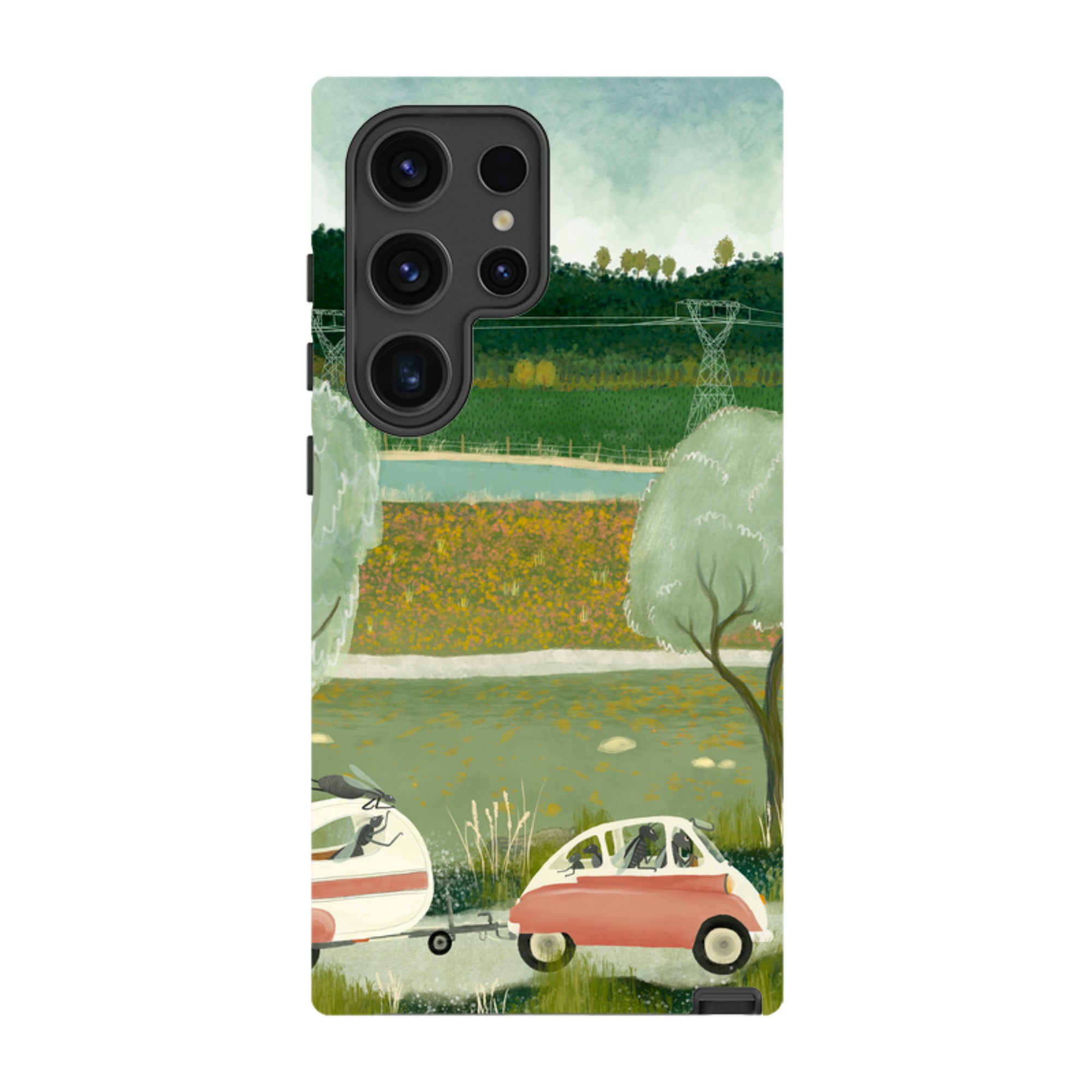 Samsung Tough Case - Happy Holidays By Katherine Quinn