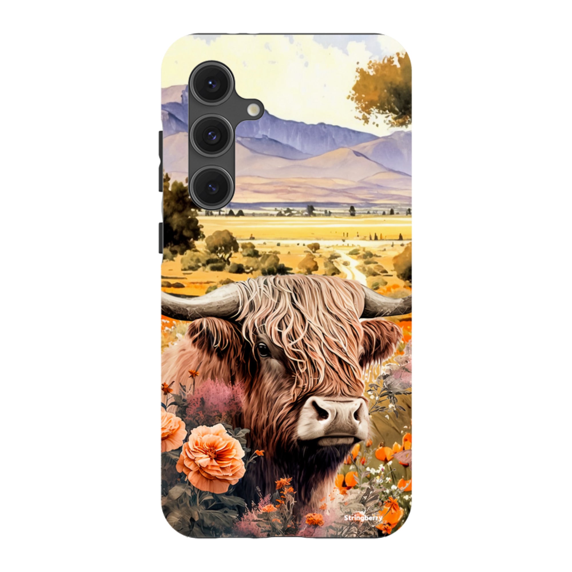 Samsung Tough Case - Highland Cow III