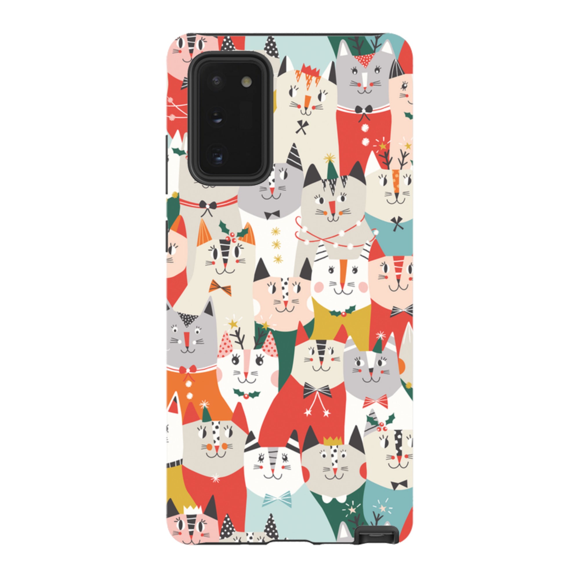 Samsung Tough Case - Christmas cats By Ali Brookes