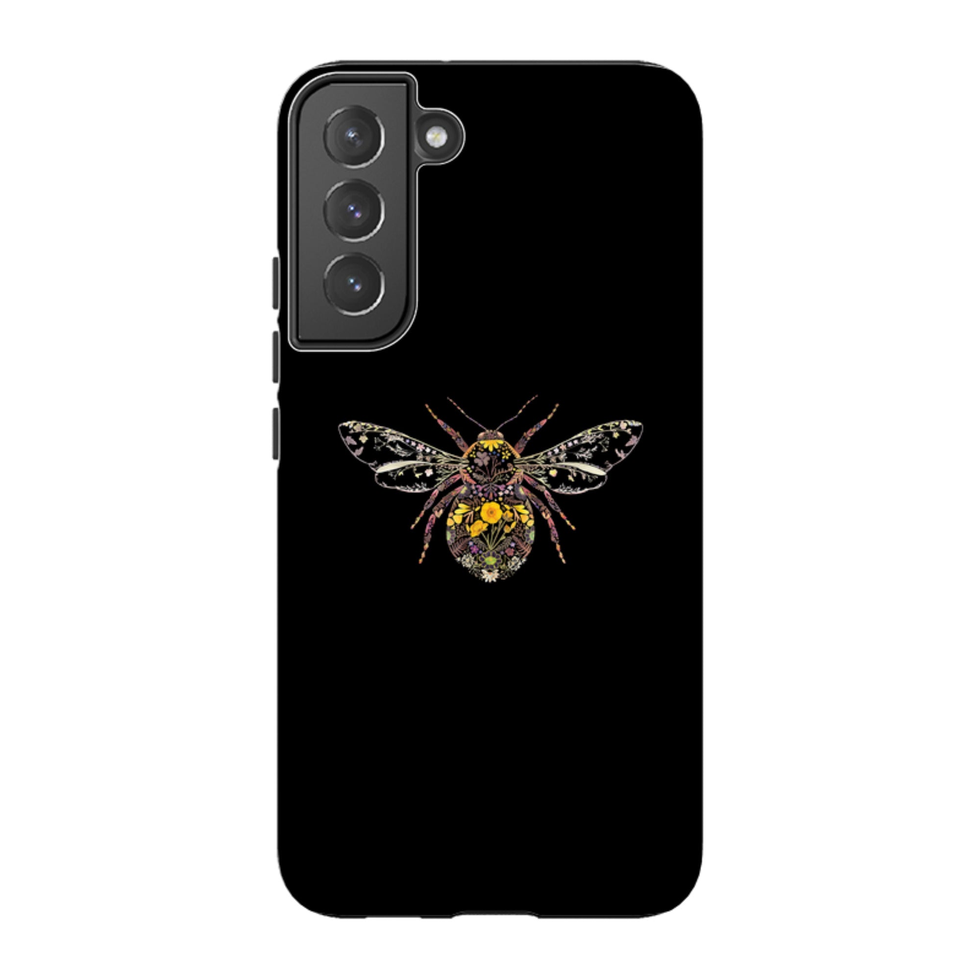 Samsung Tough  Case - Floral Bumble Bee By Helen Ahpornsiri