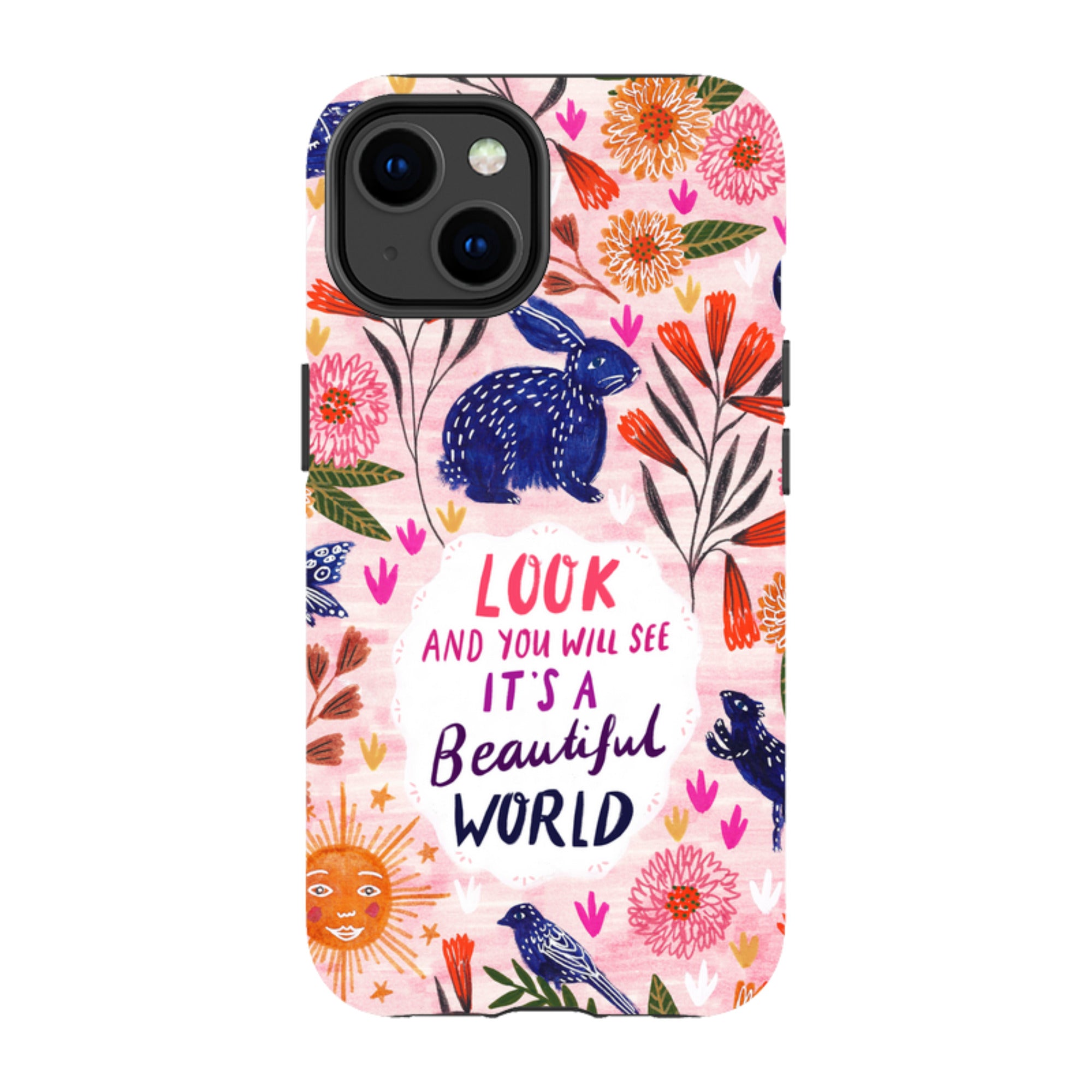 iPhone Tough Case - Beautiful World By Lee Foster Wilson