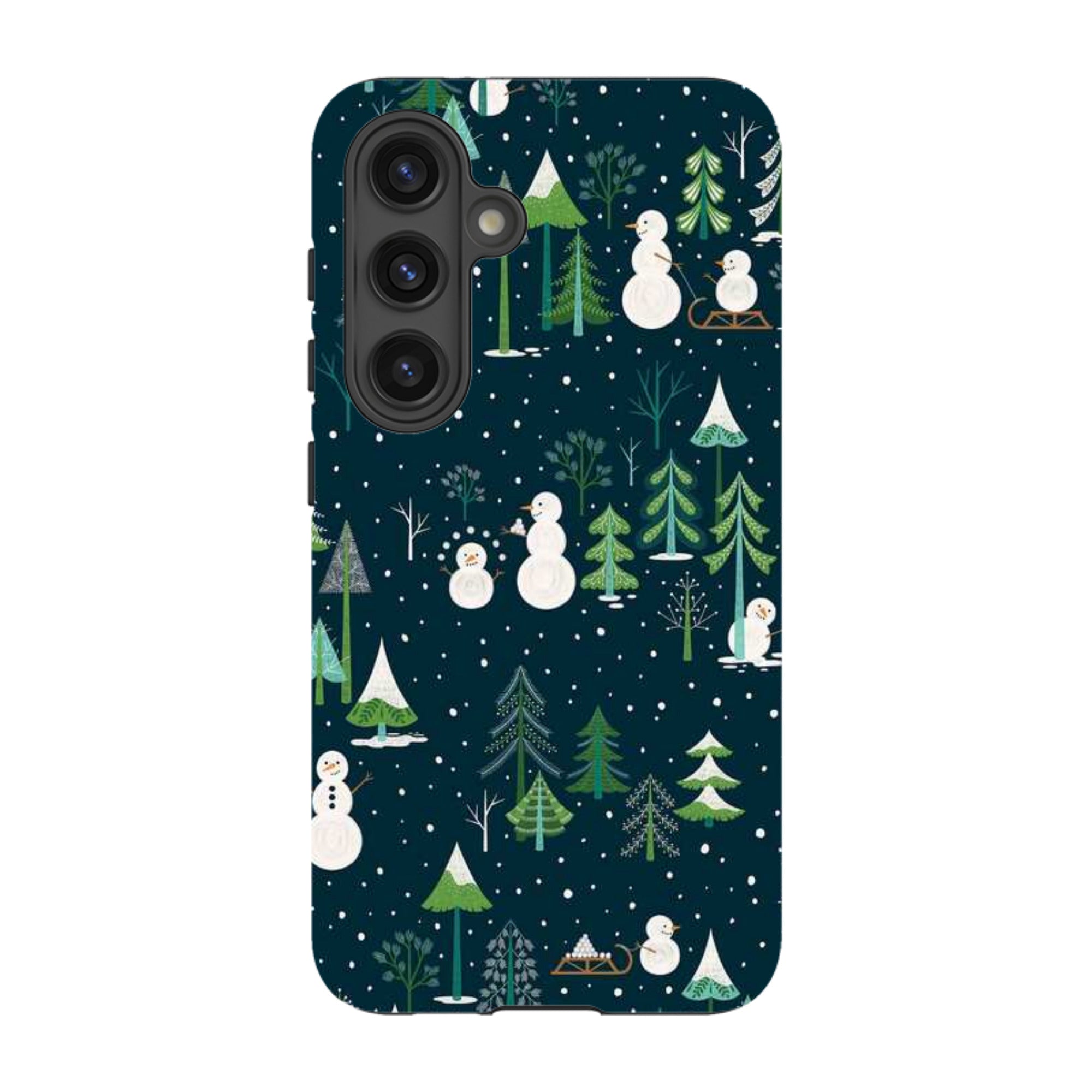 Samsung Tough Case - Snowman Playground By Jenny Zemanek