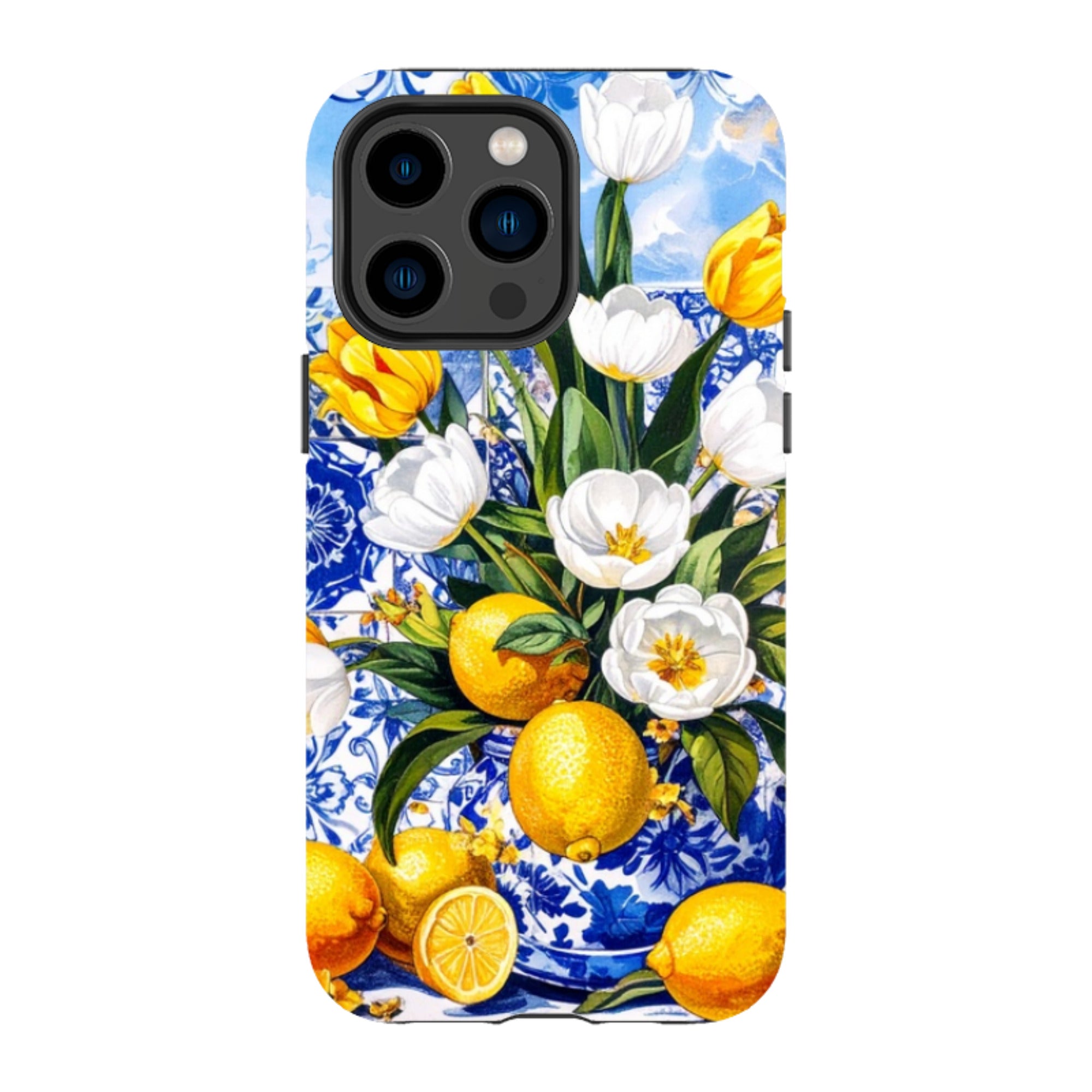 iPhone MagSafe Tough Case - Italian Lemons