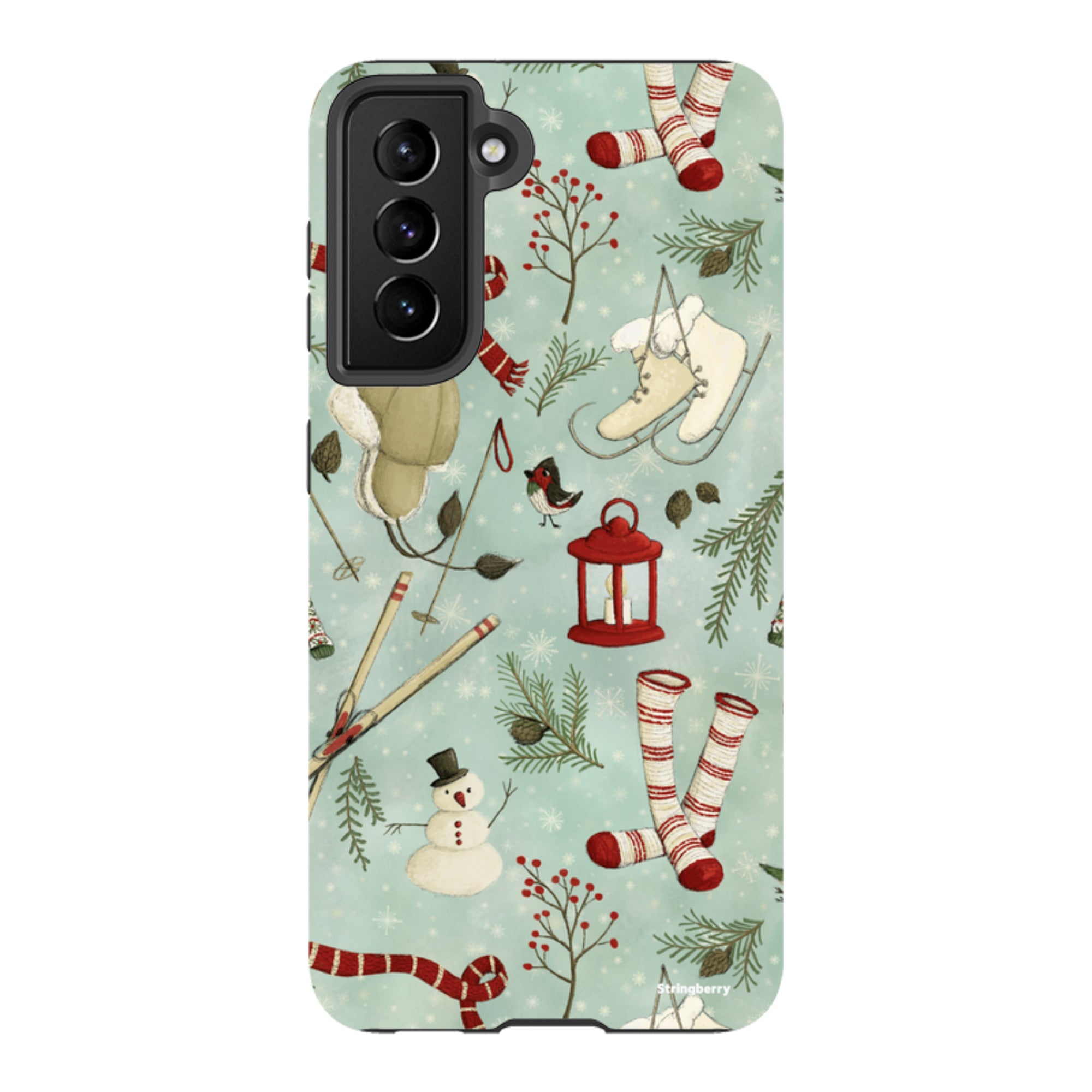 Samsung Tough Case - Winter Pattern By Maja Lindberg