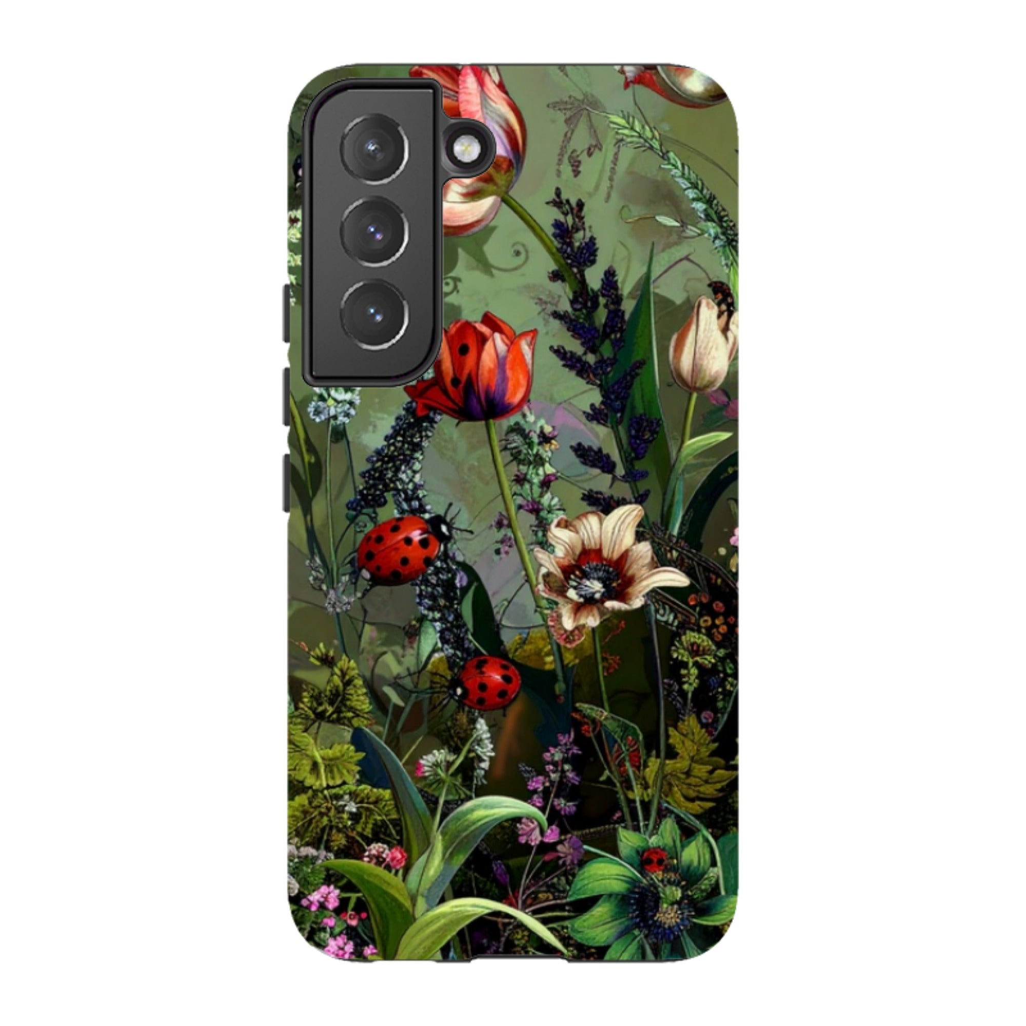 Samsung Tough Case - Green Vyne Ladybirds