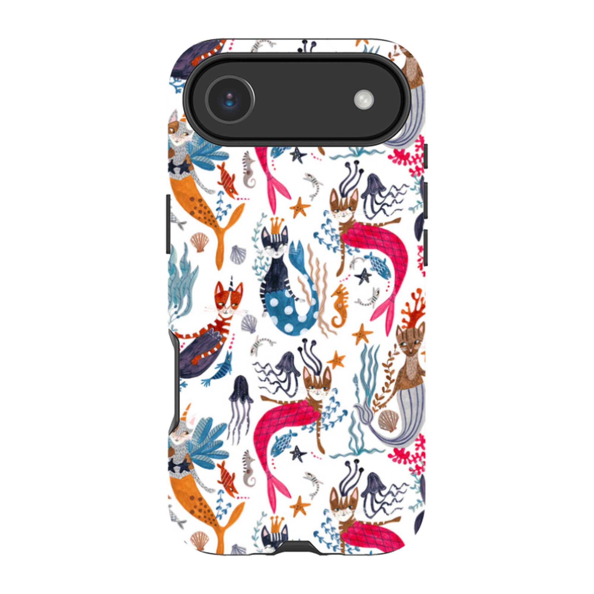 iPhone MagSafe Tough Case -  Cat-Fish By Caroline Bonne Muller
