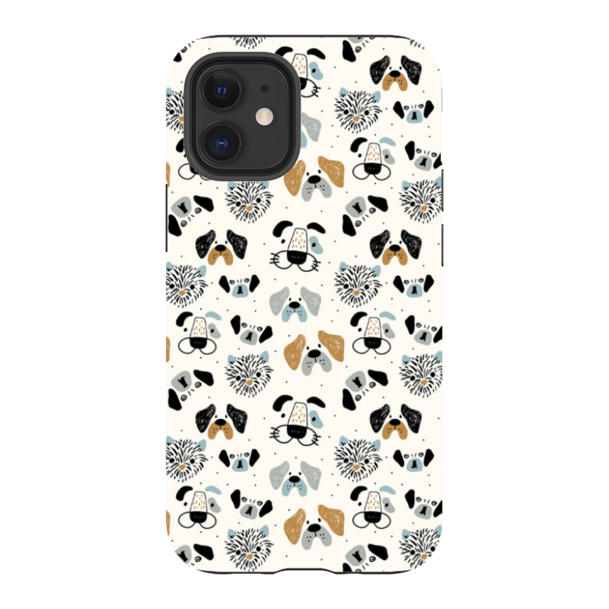 iPhone Tough Case - Dog Pattern Large