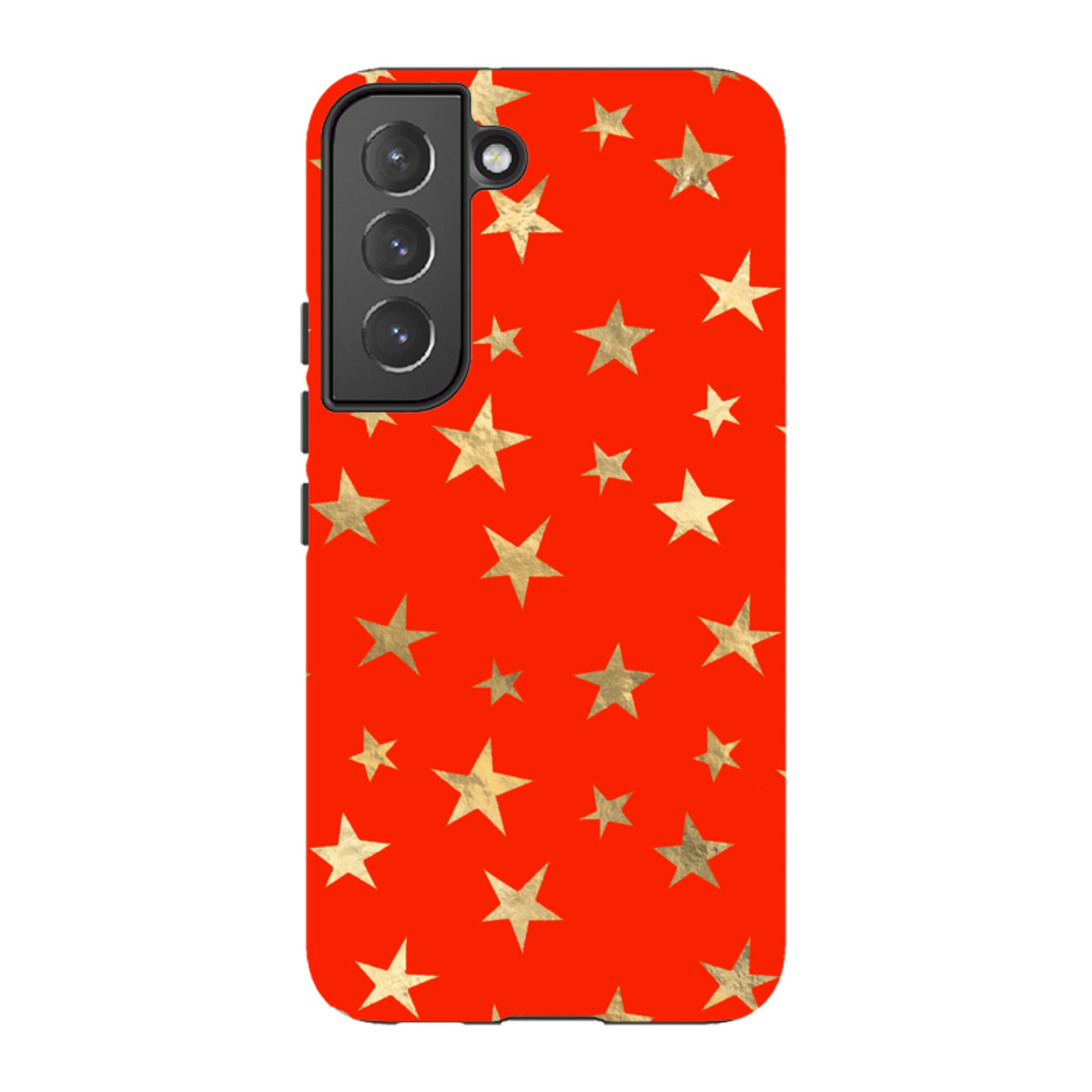 Samsung Tough Case - Red and Gold Stars