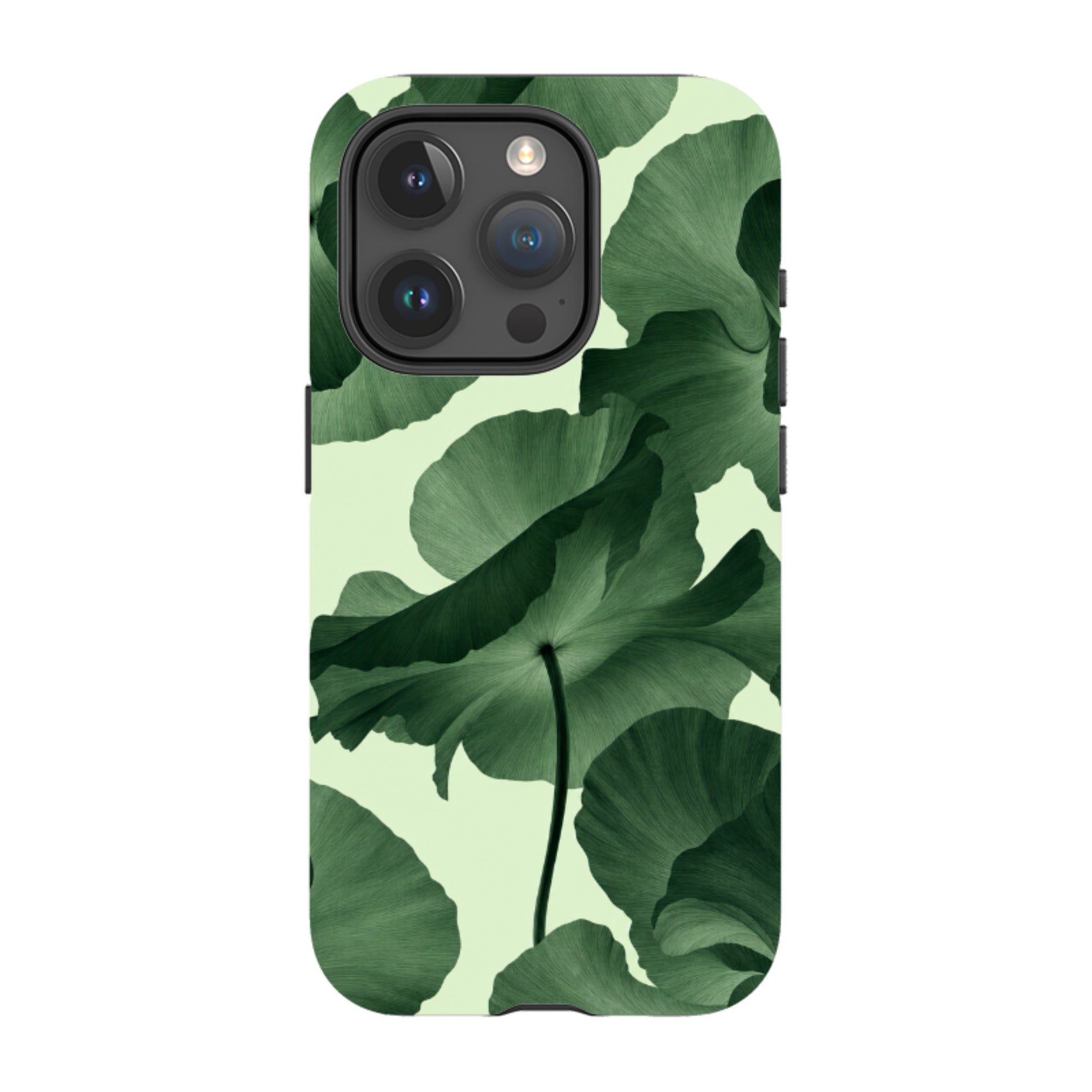 iPhone MagSafe Tough Case - Sage Green Poppy