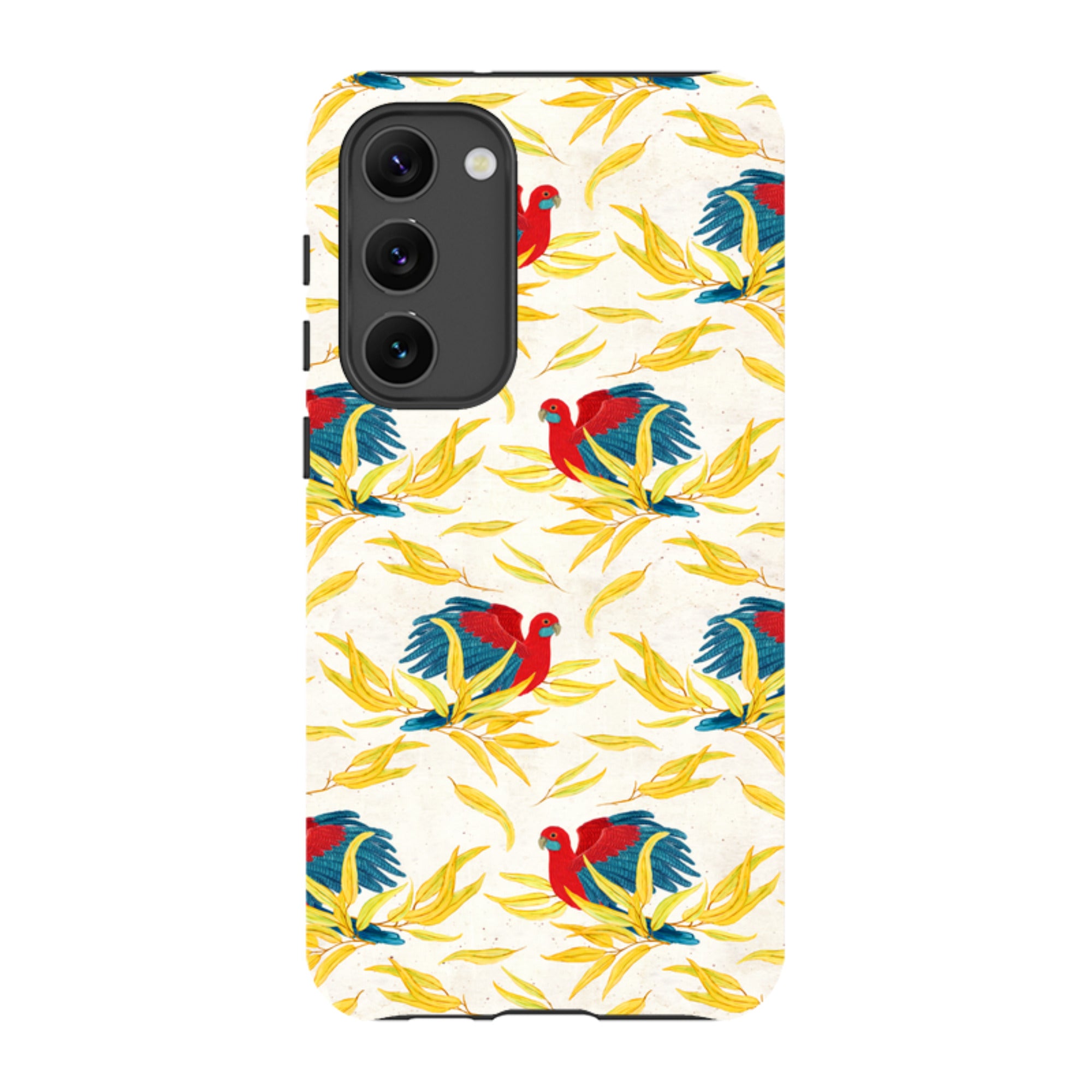 Samsung Tough Case - Crimson Rosella By Katherine Quinn
