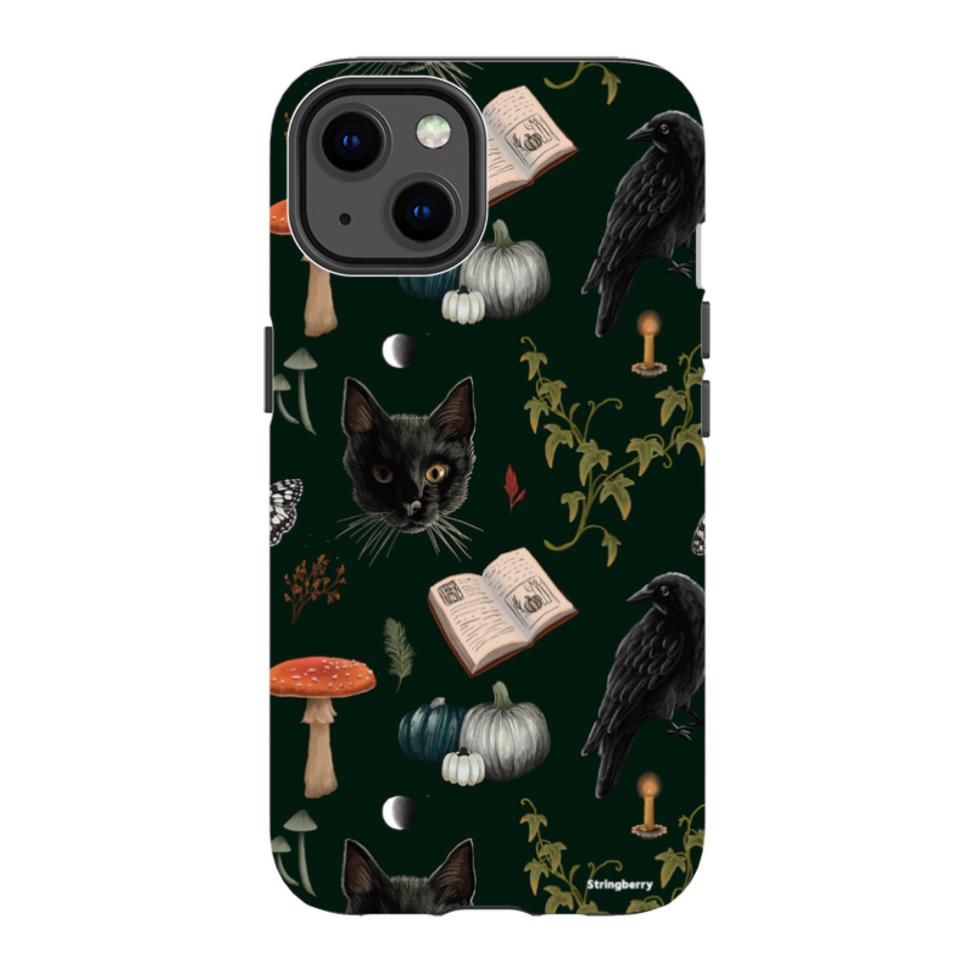 iPhone Tough Case - Halloween Pattern I By Anna Stead