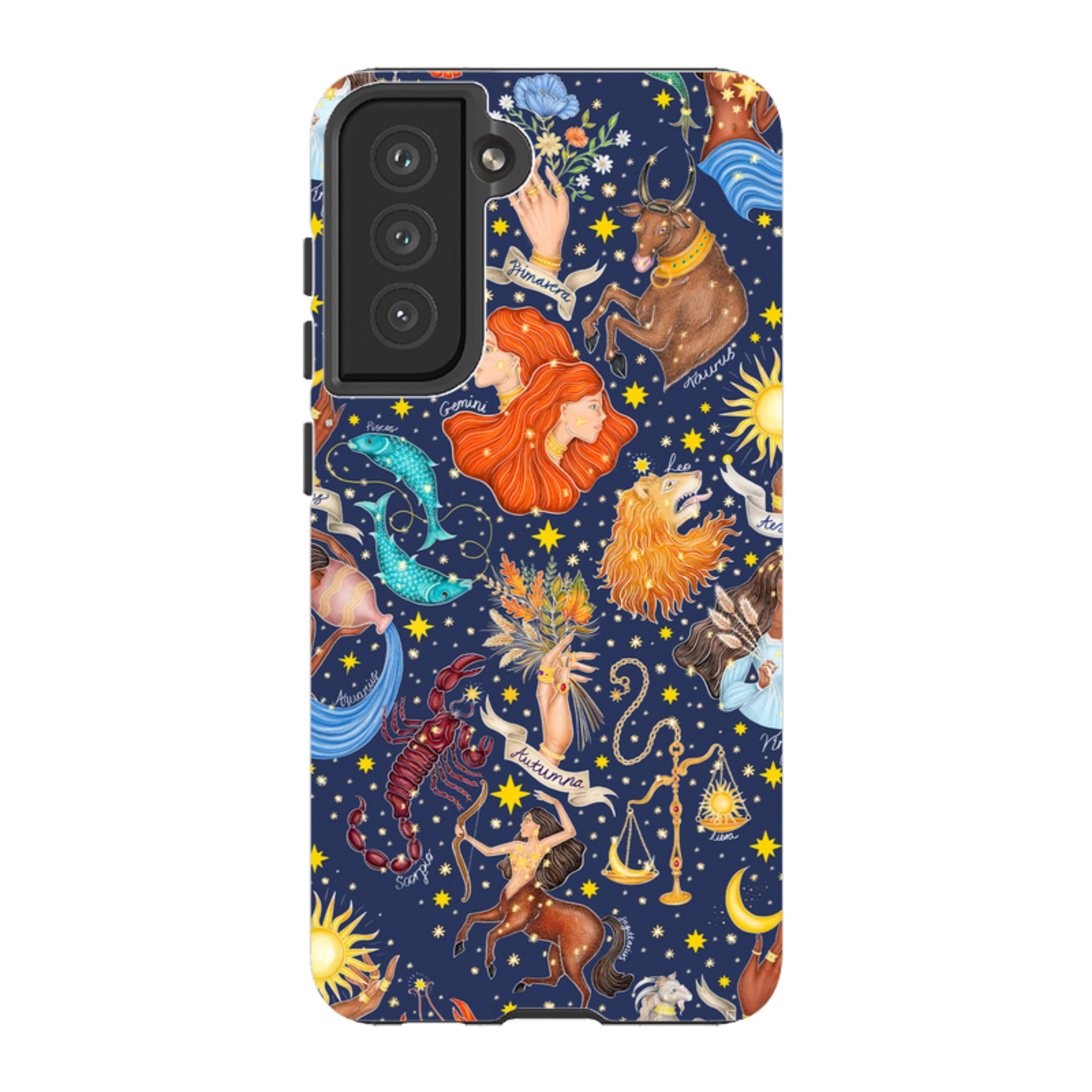 Samsung Tough Case - Zodiac Composite By Catherine Rowe