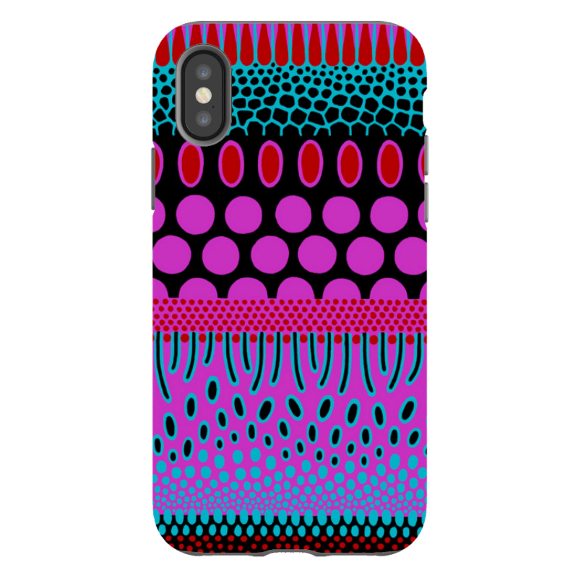 iPhone Tough Case - Tropical Spot By Cressida Bell