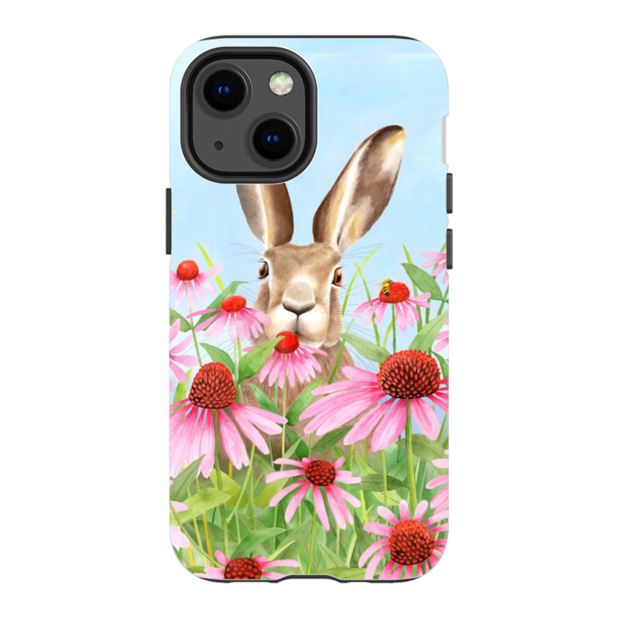 iPhone Tough Case - Summer Hare By Bex Parkin