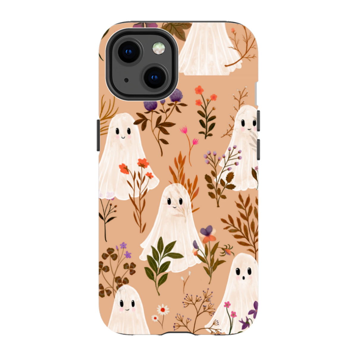iPhone Tough Case - Ghost in the Garden - Cider Clay By Katherine Quinn