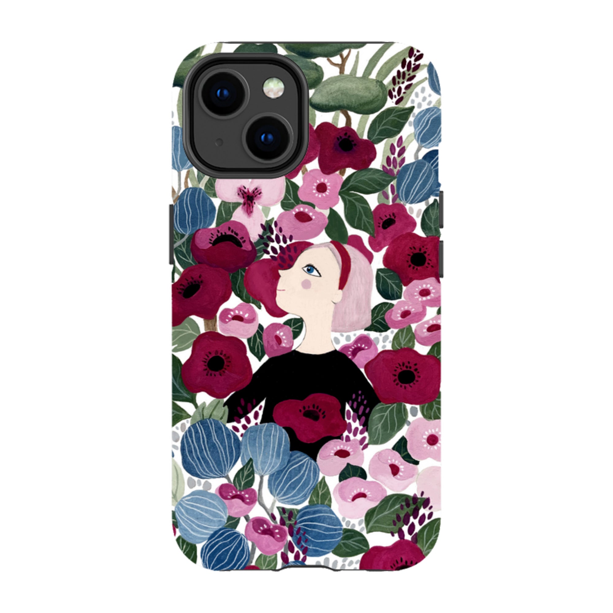 iPhone Tough Case - Flower Garden By Bex Parkin