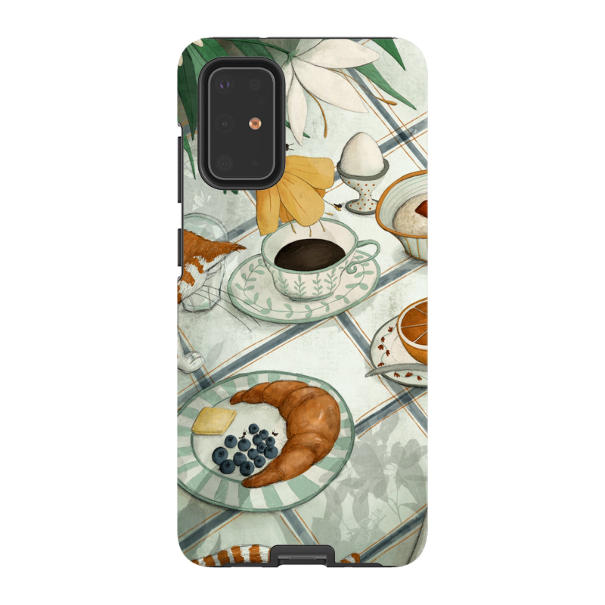 Samsung Tough Case - Hungry Friends By Maja Lindberg