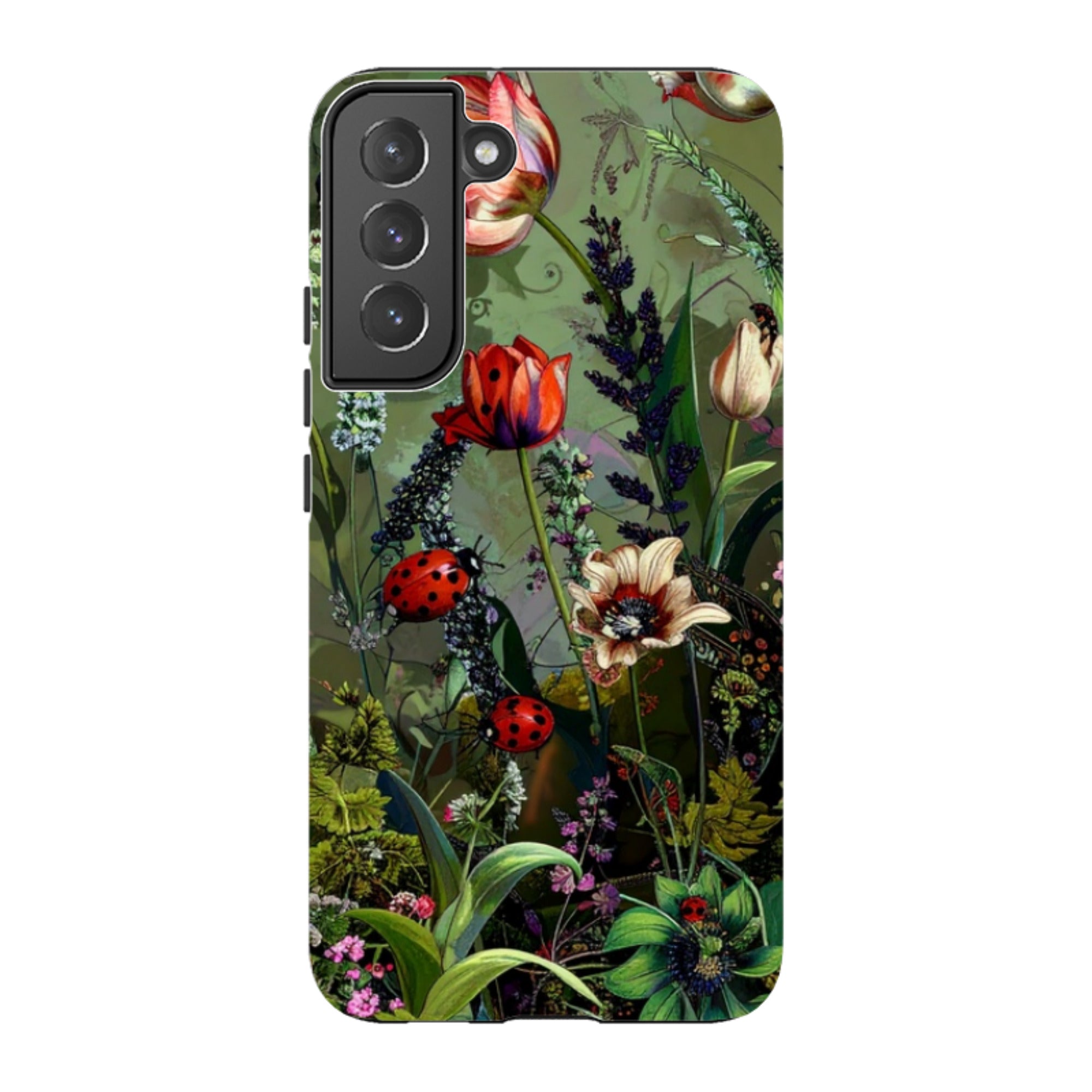 Samsung Tough Case - Green Vyne Ladybirds