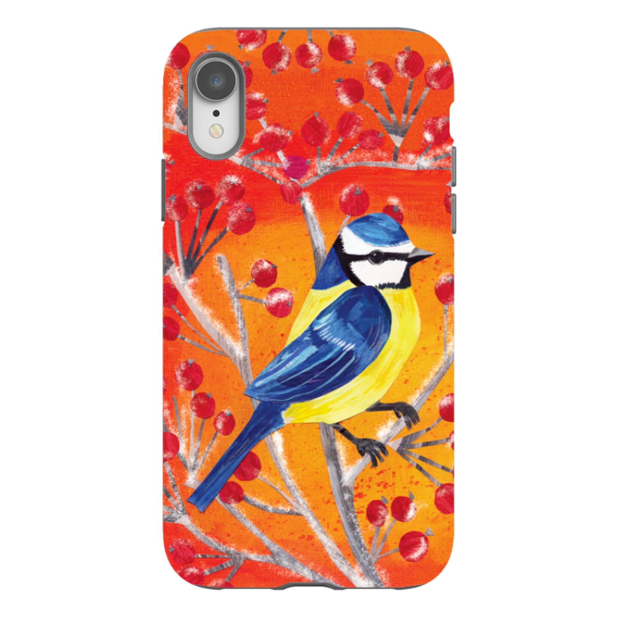 iPhone Tough Case - Blue Tit By Tracey English