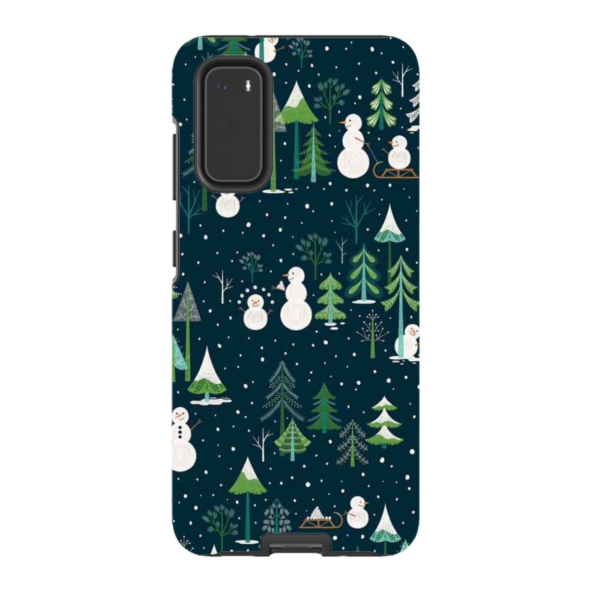 Samsung Tough Case - Snowman Playground By Jenny Zemanek