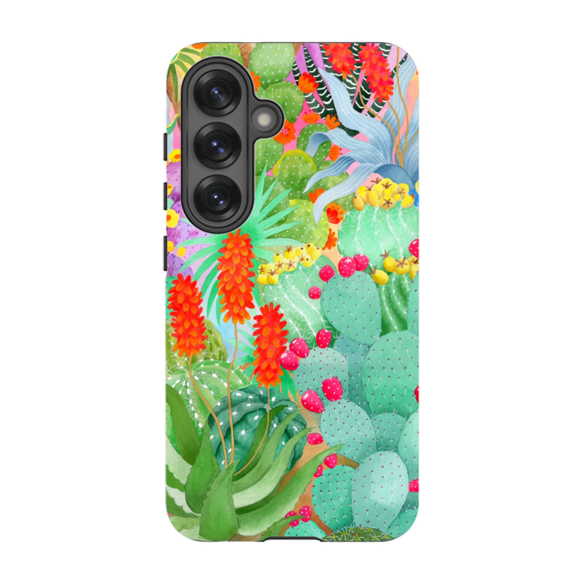 Samsung Tough Case - Cactus By Bex Parkin