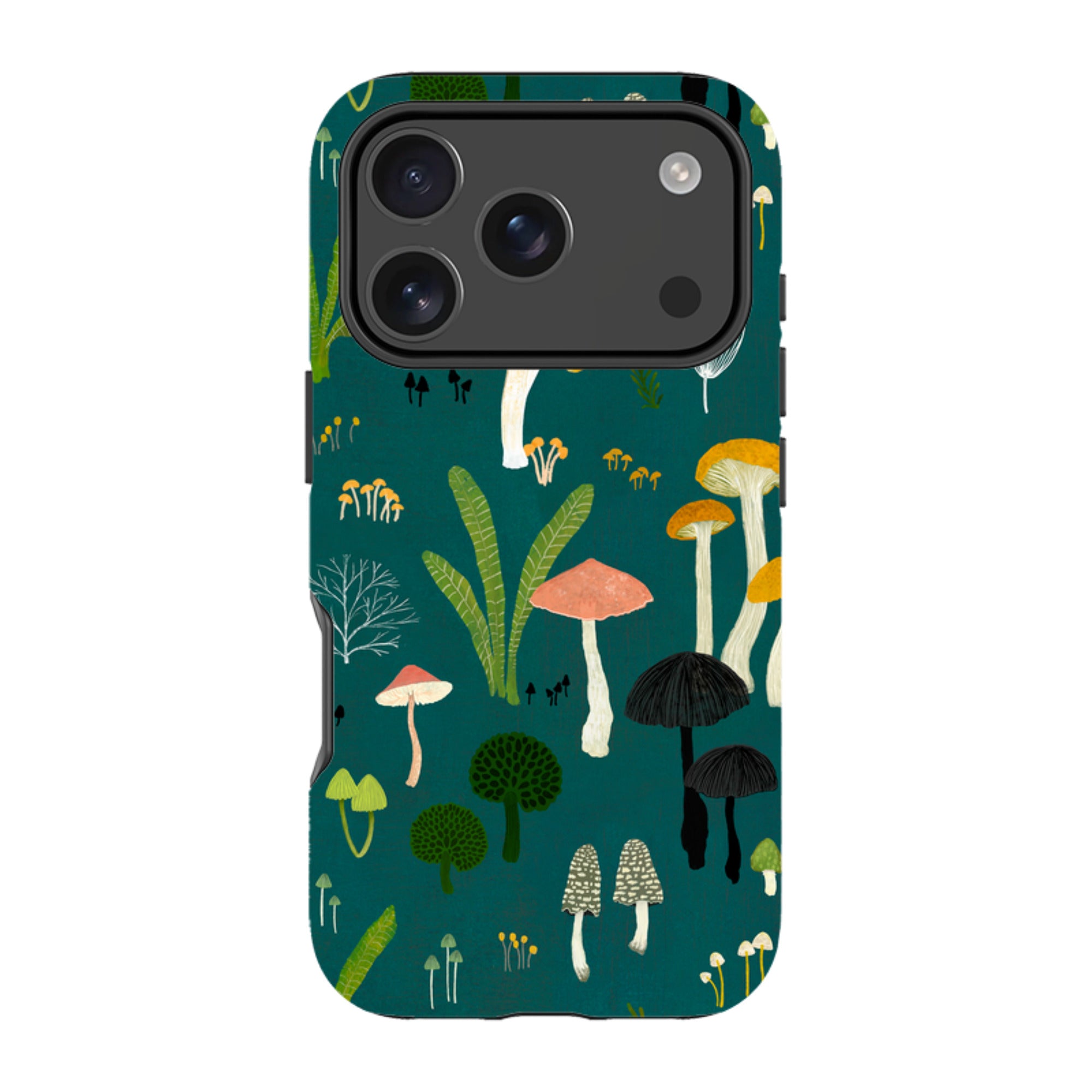 iPhone MagSafe Tough Case - Mushroom Lake By Katherine Quinn