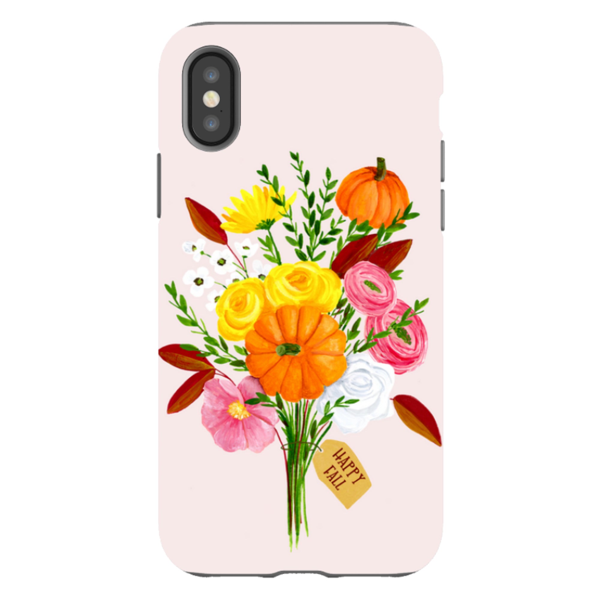 iPhone Tough Case - Happy Fall Florals By Abby Jacobs