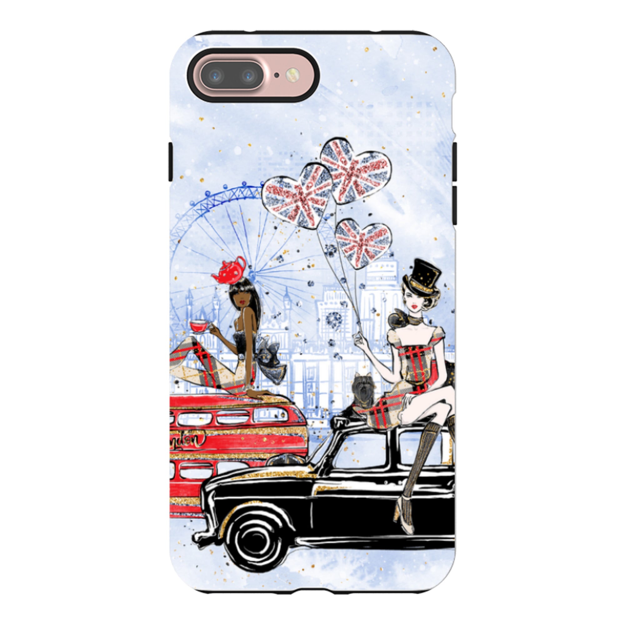 iPhone Tough Case - London Icons