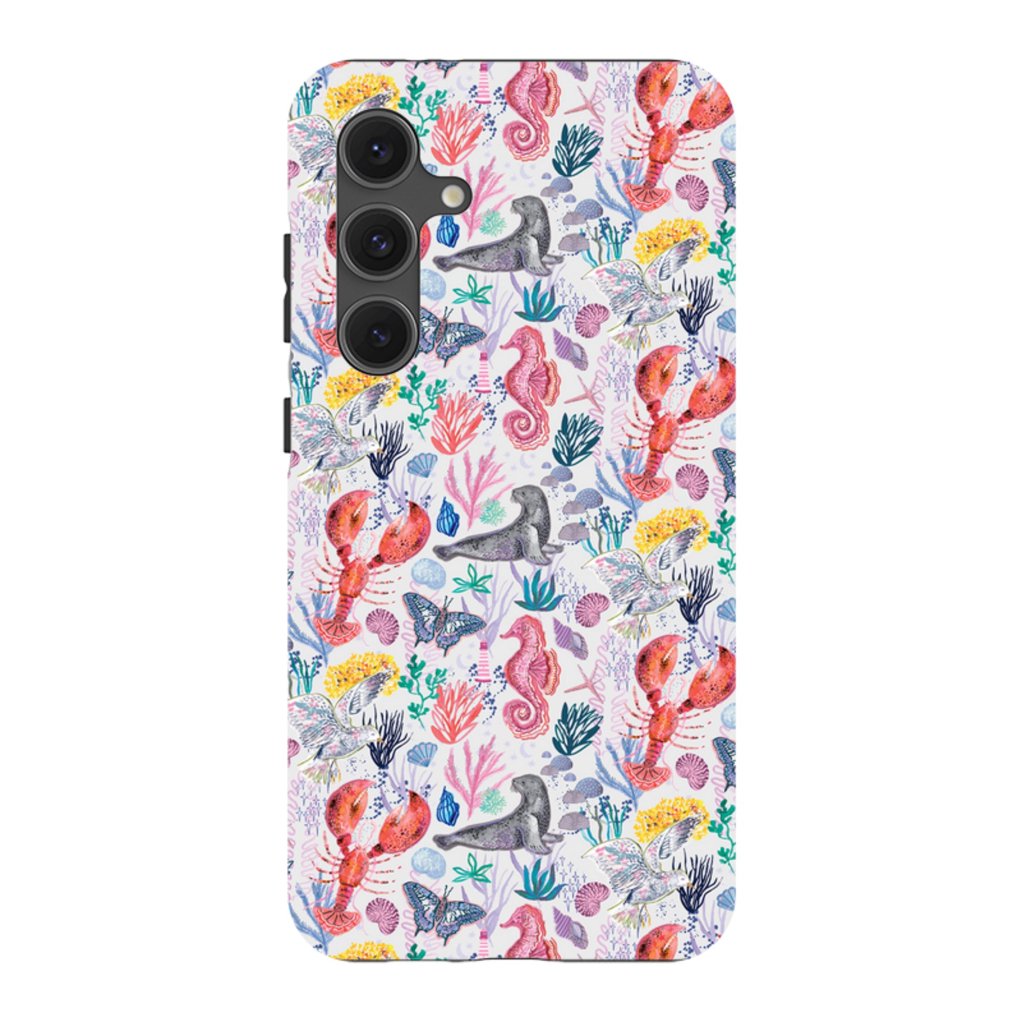 Samsung Tough  Case - Coastline Pattern D By Emma Frances Grant