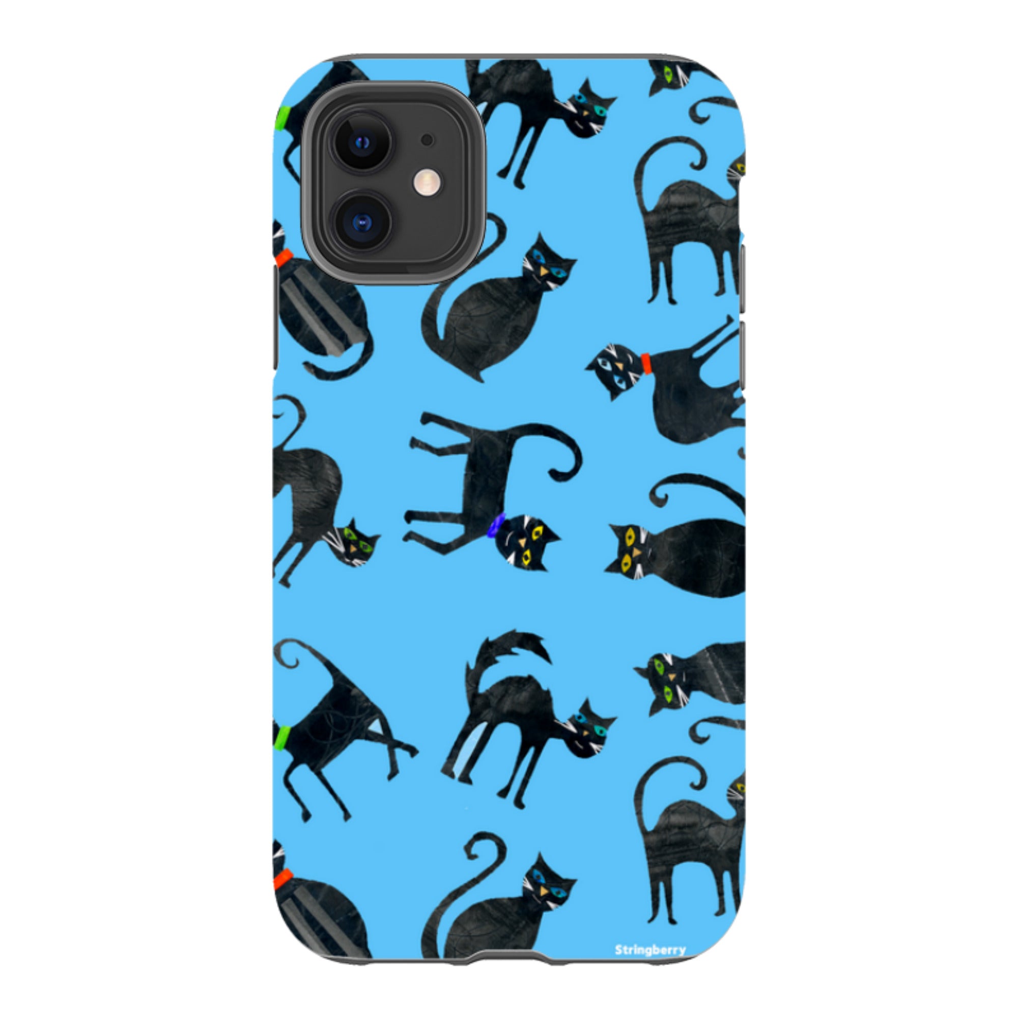 iPhone Tough Case - Tossed Cats By Tracey English