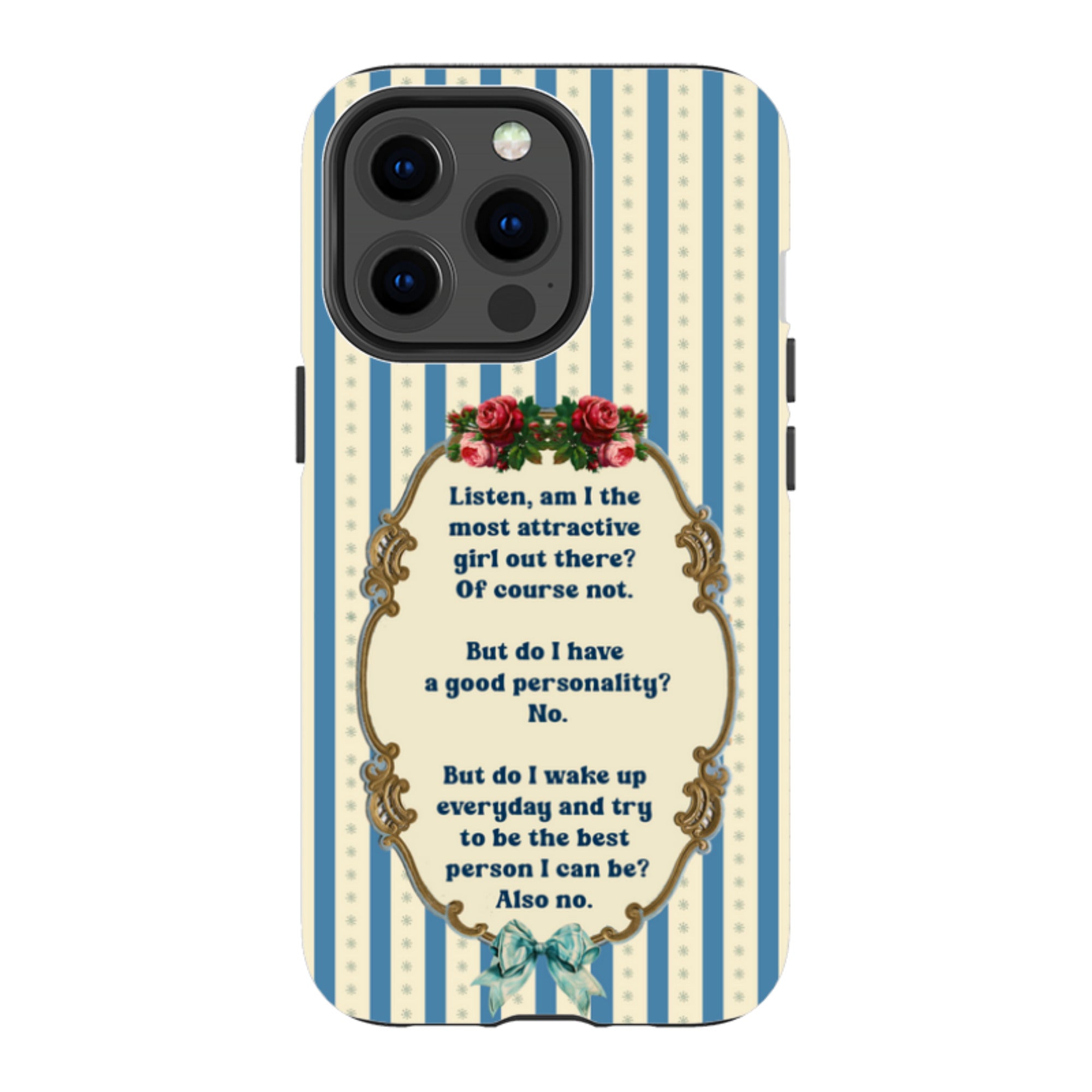 iPhone Tough Case - Attractive By Clare Jordan