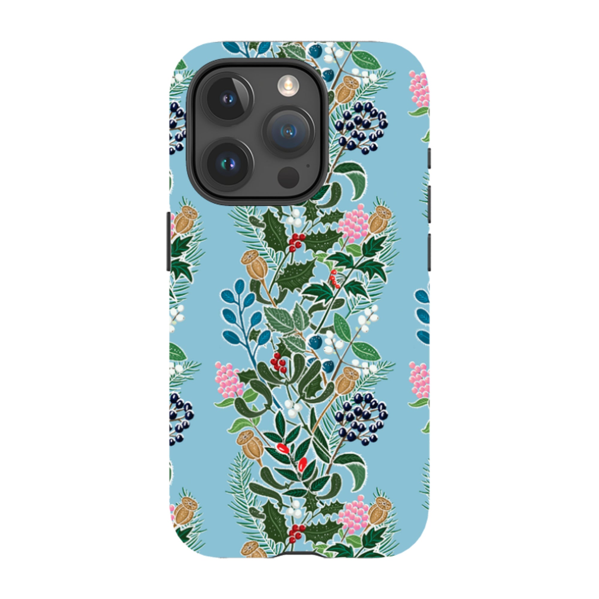 iPhone Tough Case - Winter Hedge-2 By kate Heiss