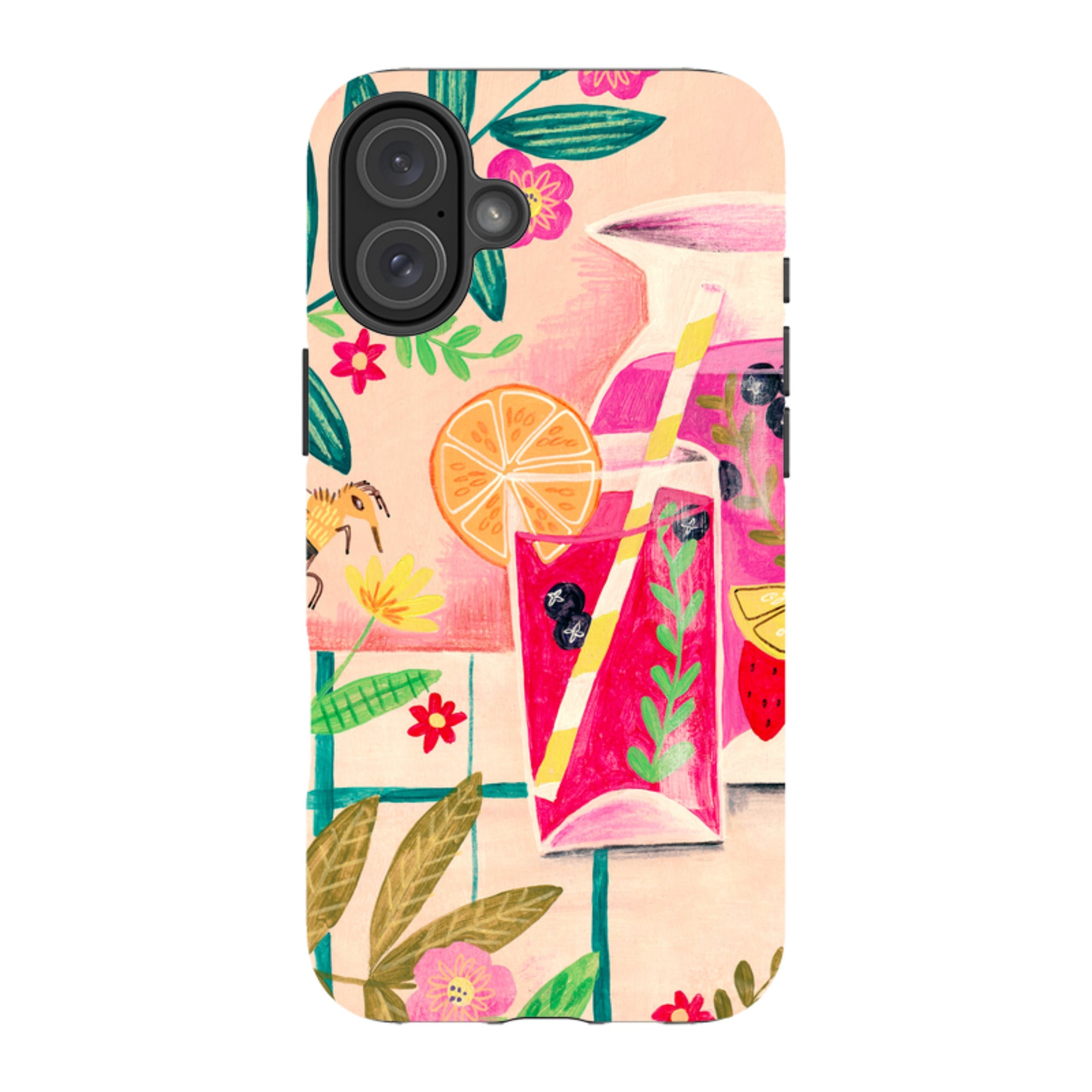 iPhone Tough Case - Drink By Caroline Bonne Muller