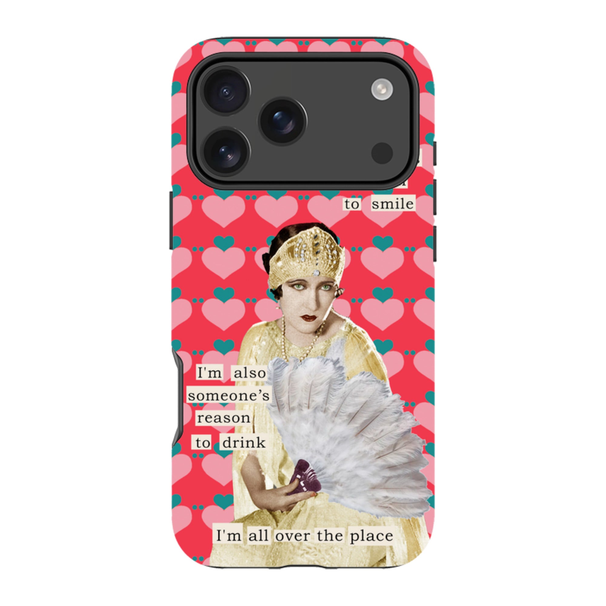 iPhone Tough Case - Someones Reason To Smile By Clare Jordan