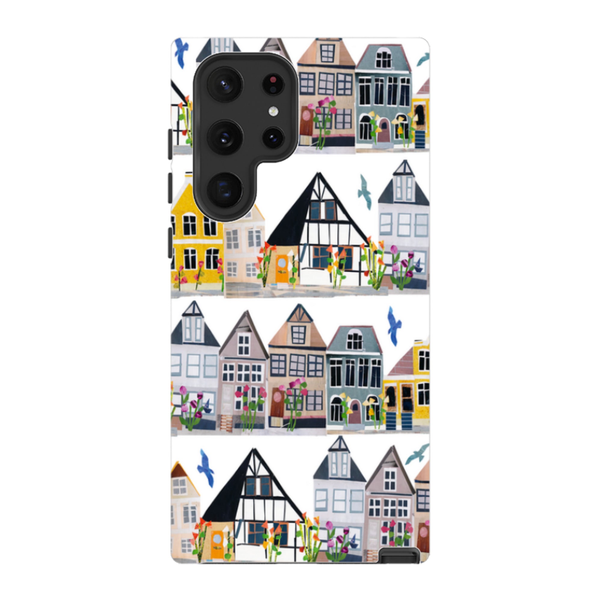 Samsung Tough Case - Danish Houses By Tracey English
