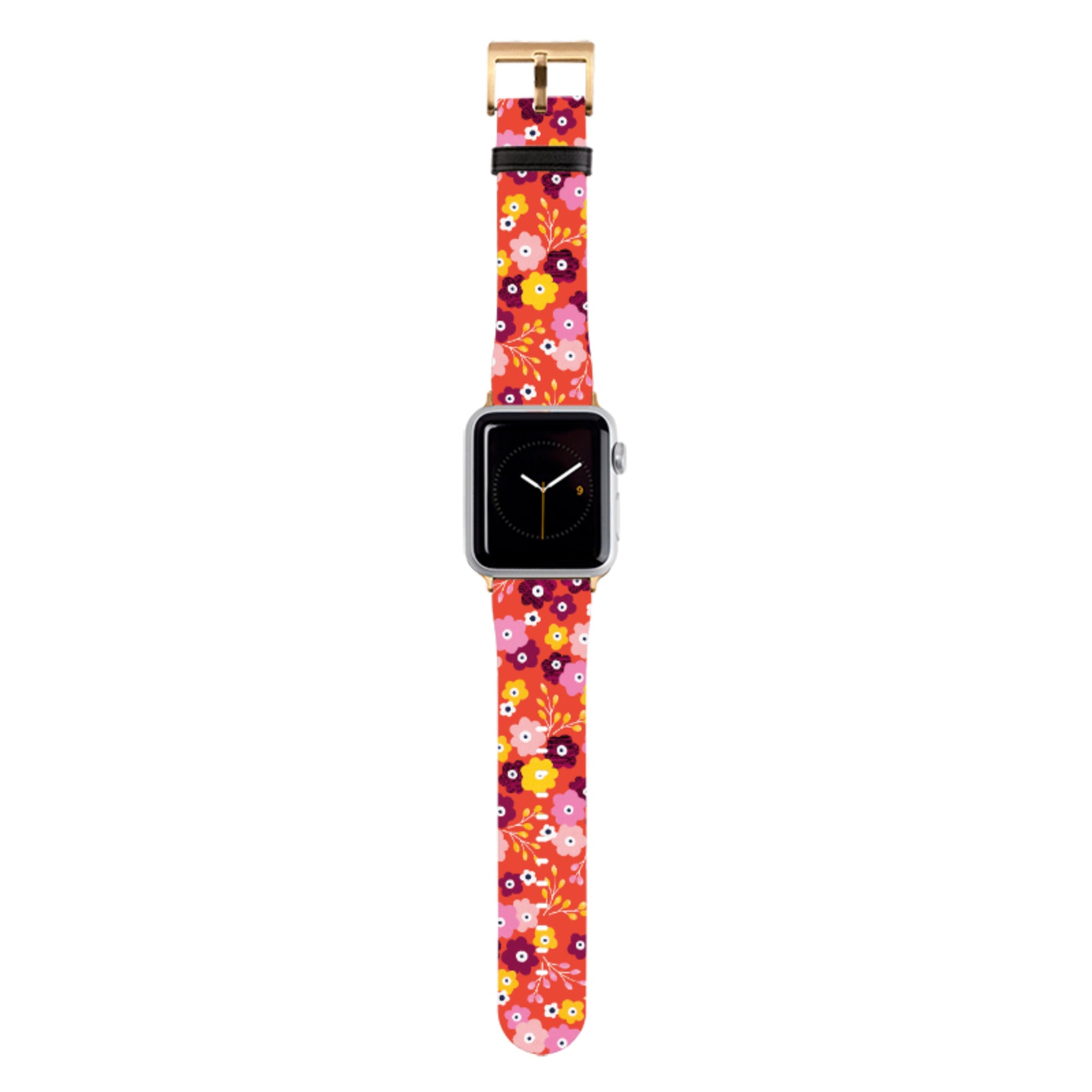 Cherry Blosom IV Apple Watch Strap By Ali Brookes