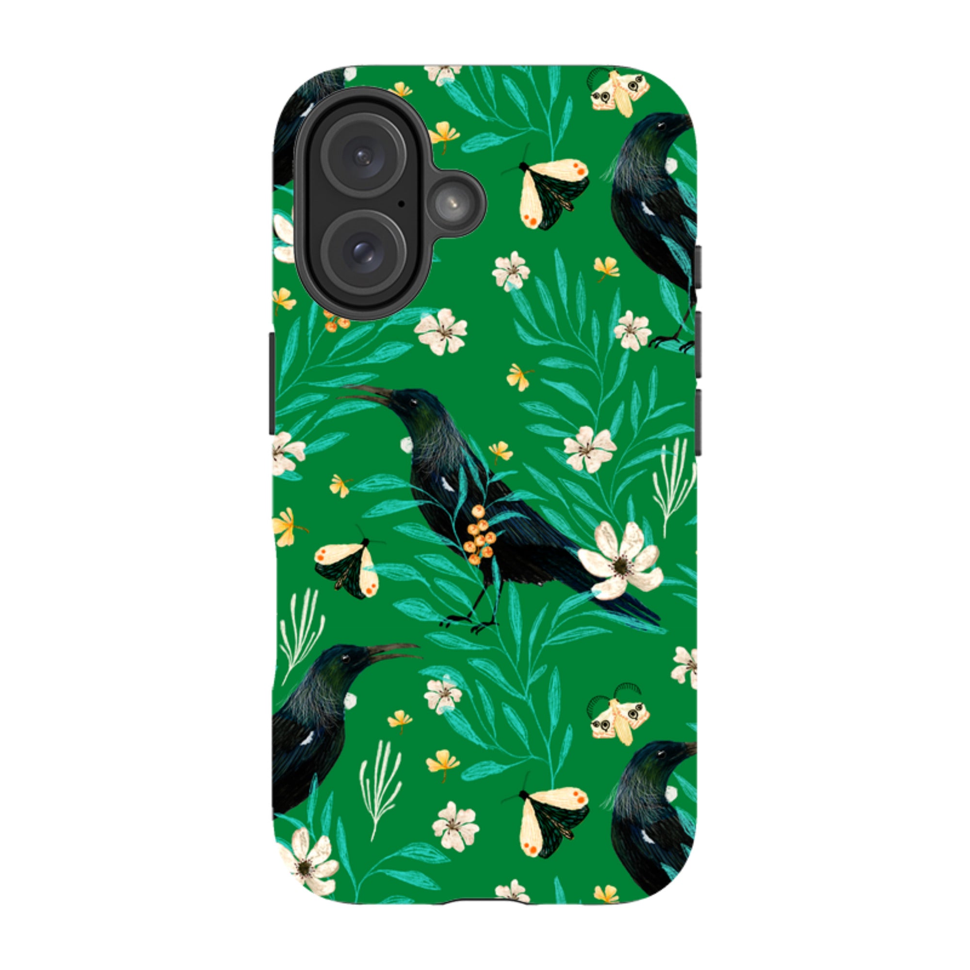 iPhone Tough Case - Tui Green By Katherine Quinn