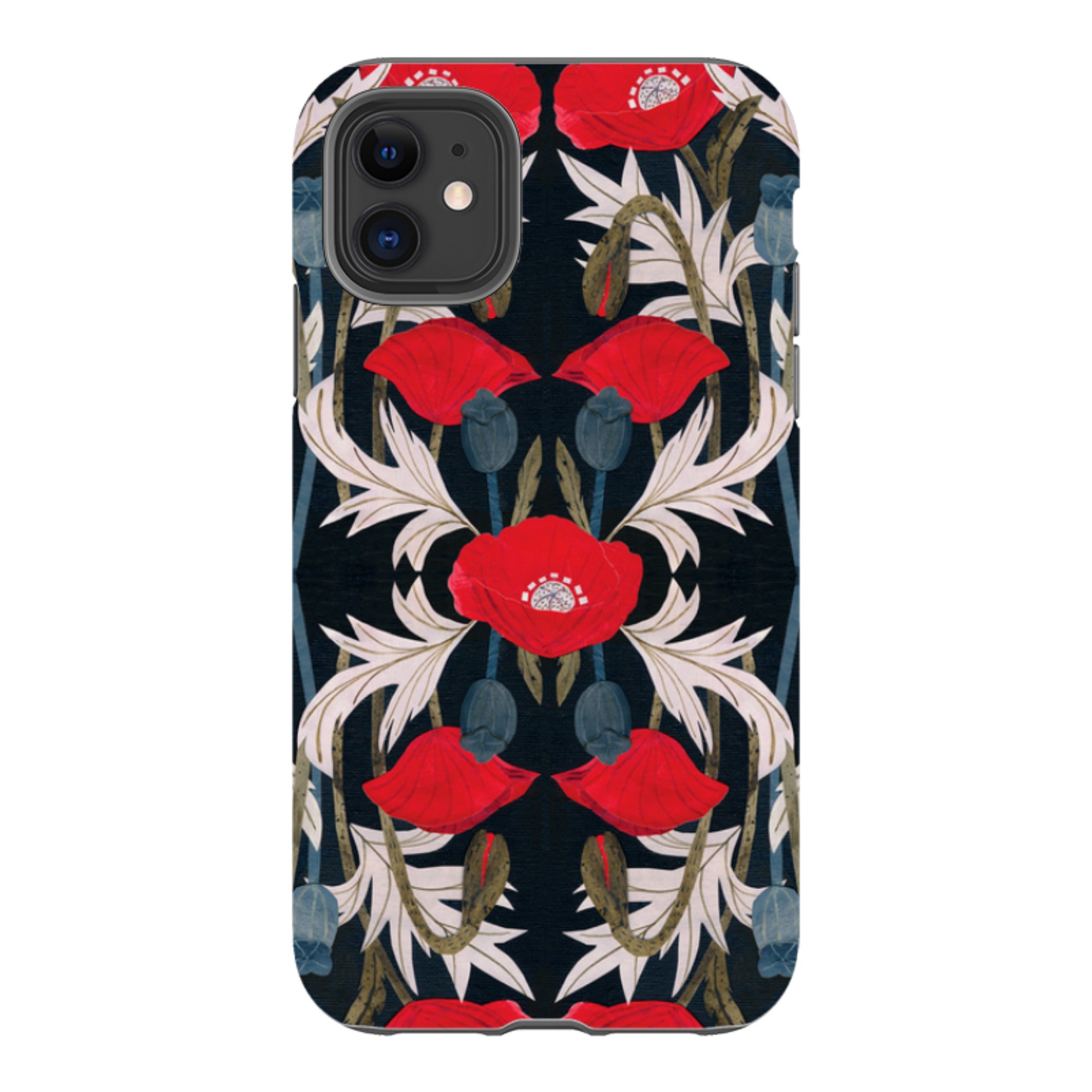 iPhone Tough Case - Poppy By Tracey English