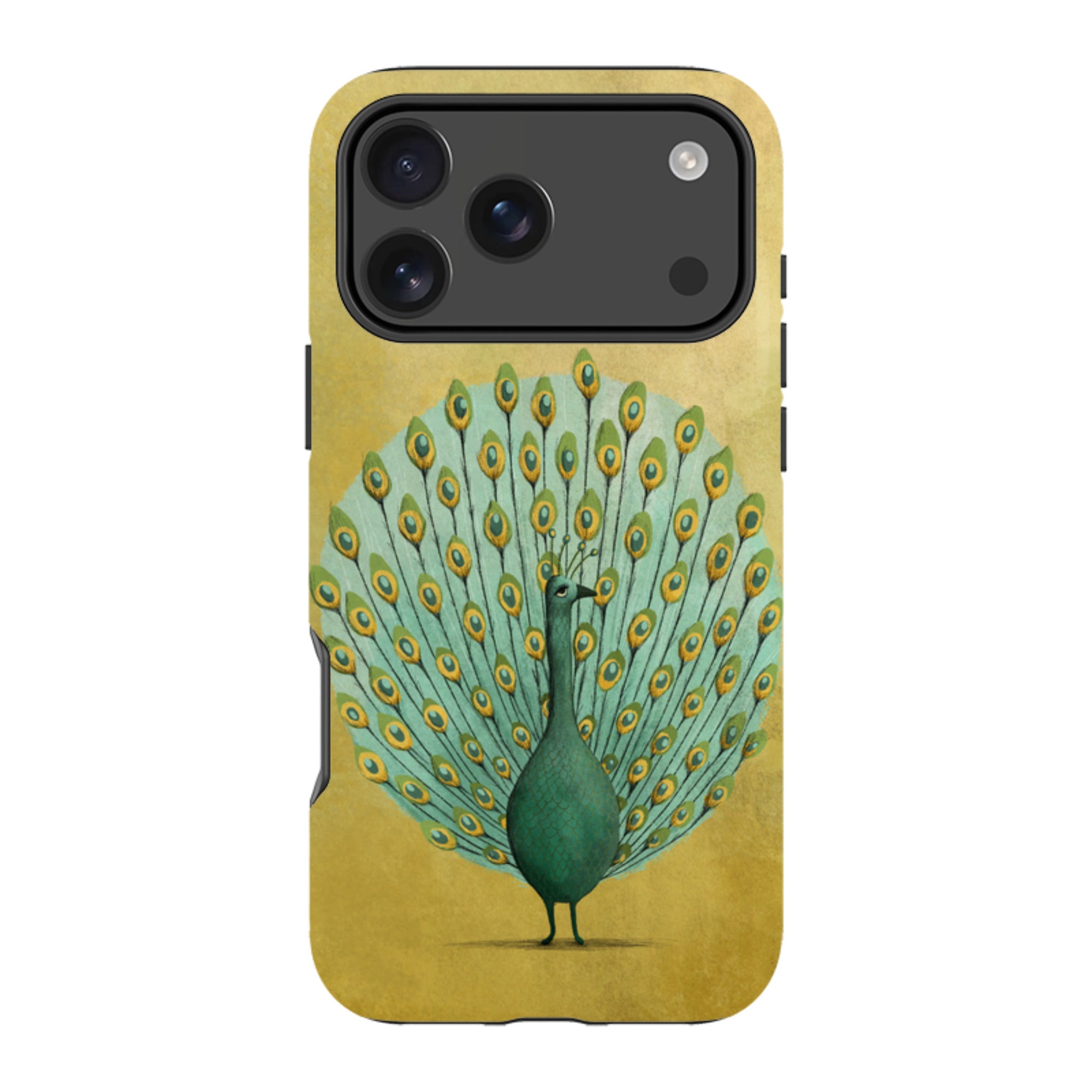 iPhone Tough Case - Peacock By Maja Lindberg