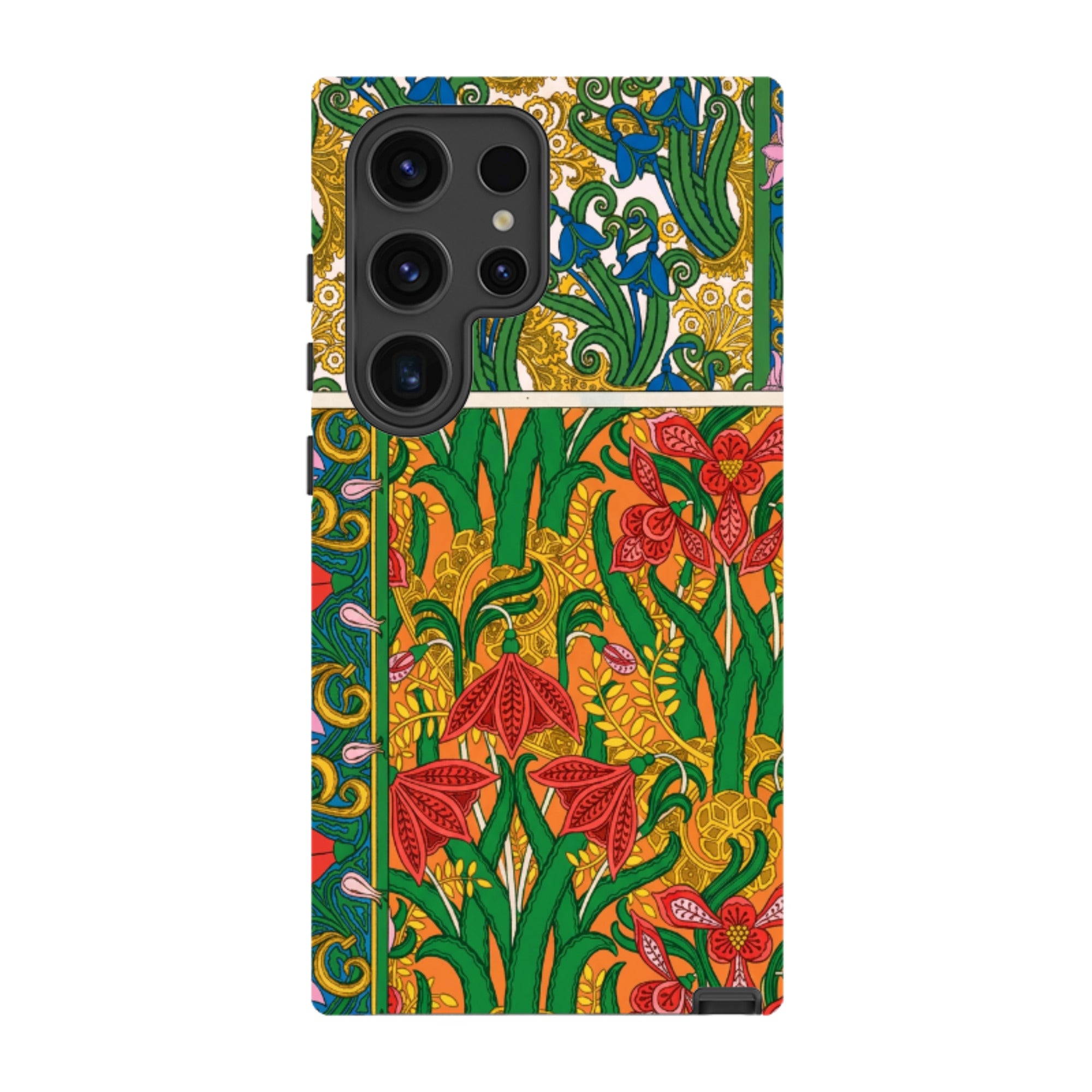 Samsung Tough Case - Vintage Art Nouveau Lily