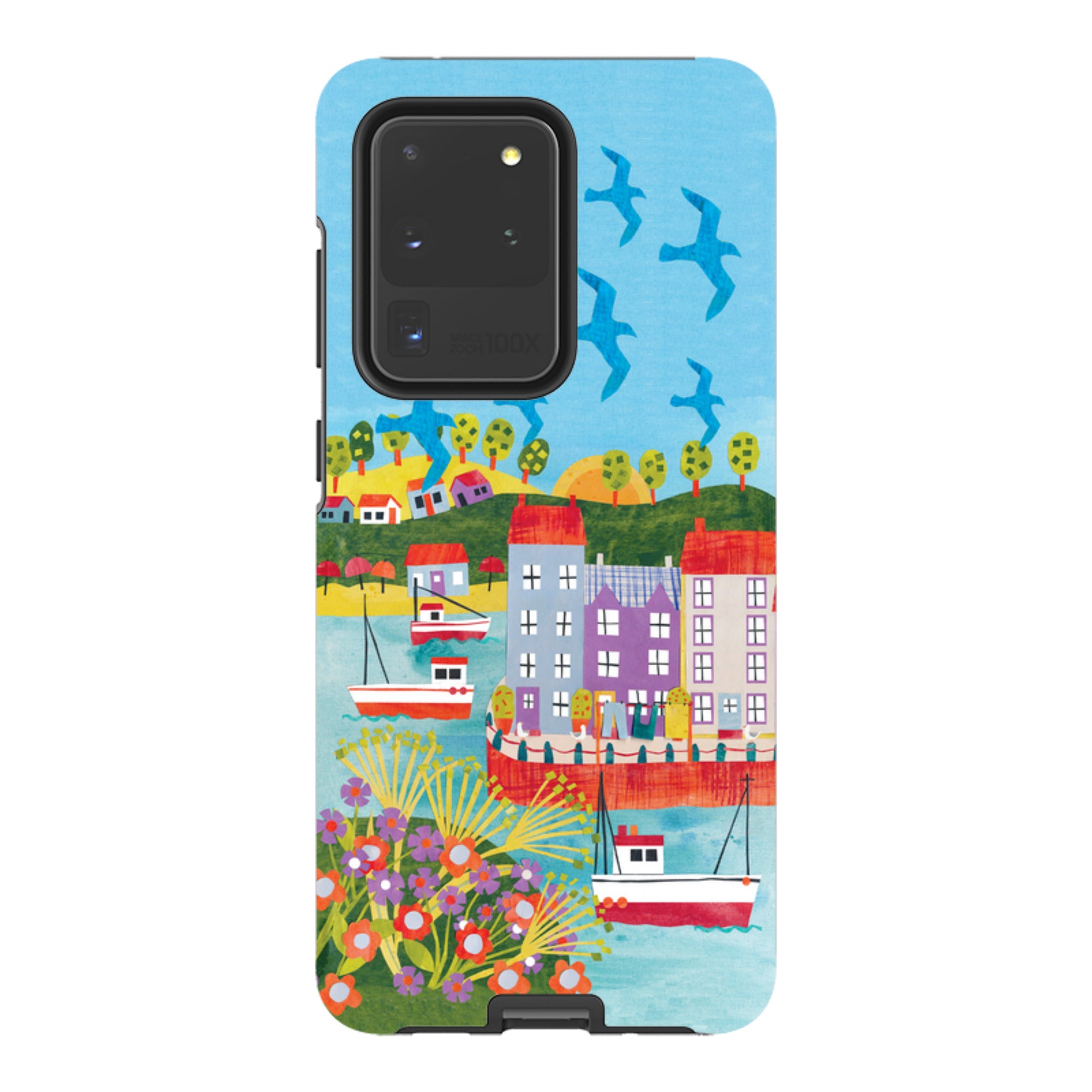 Samsung Tough  Case - Harbour Side By Tracey English