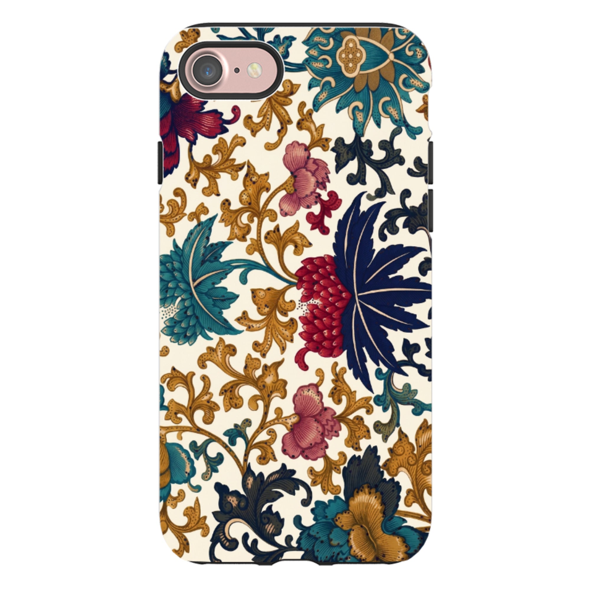 iPhone Tough Case - Vintage Damask Floral