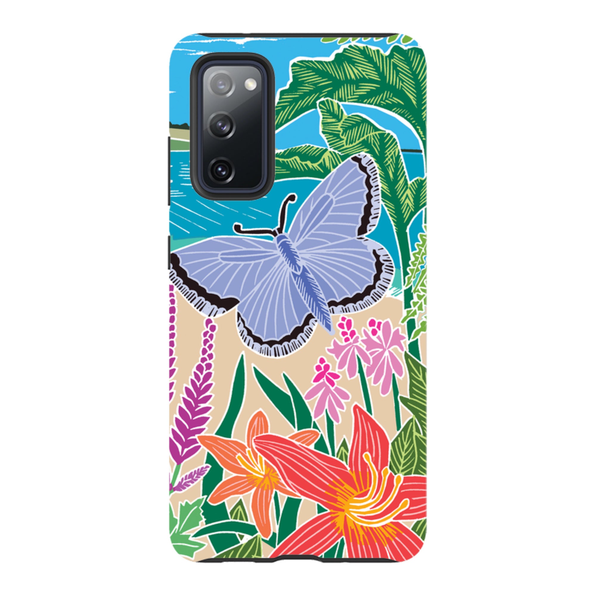 Samsung Tough Case - Trebah Garden By Kate Heiss