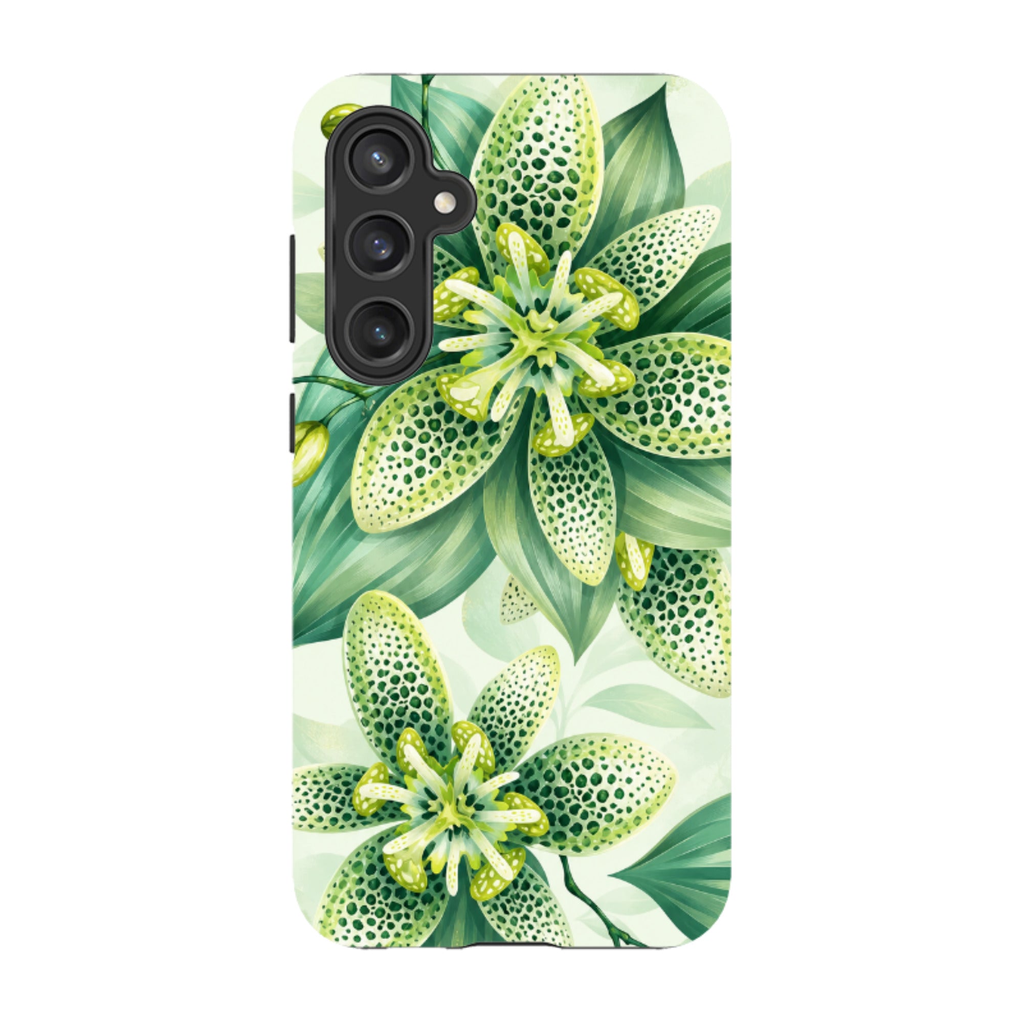 Samsung Tough Case - Sage Green Lily