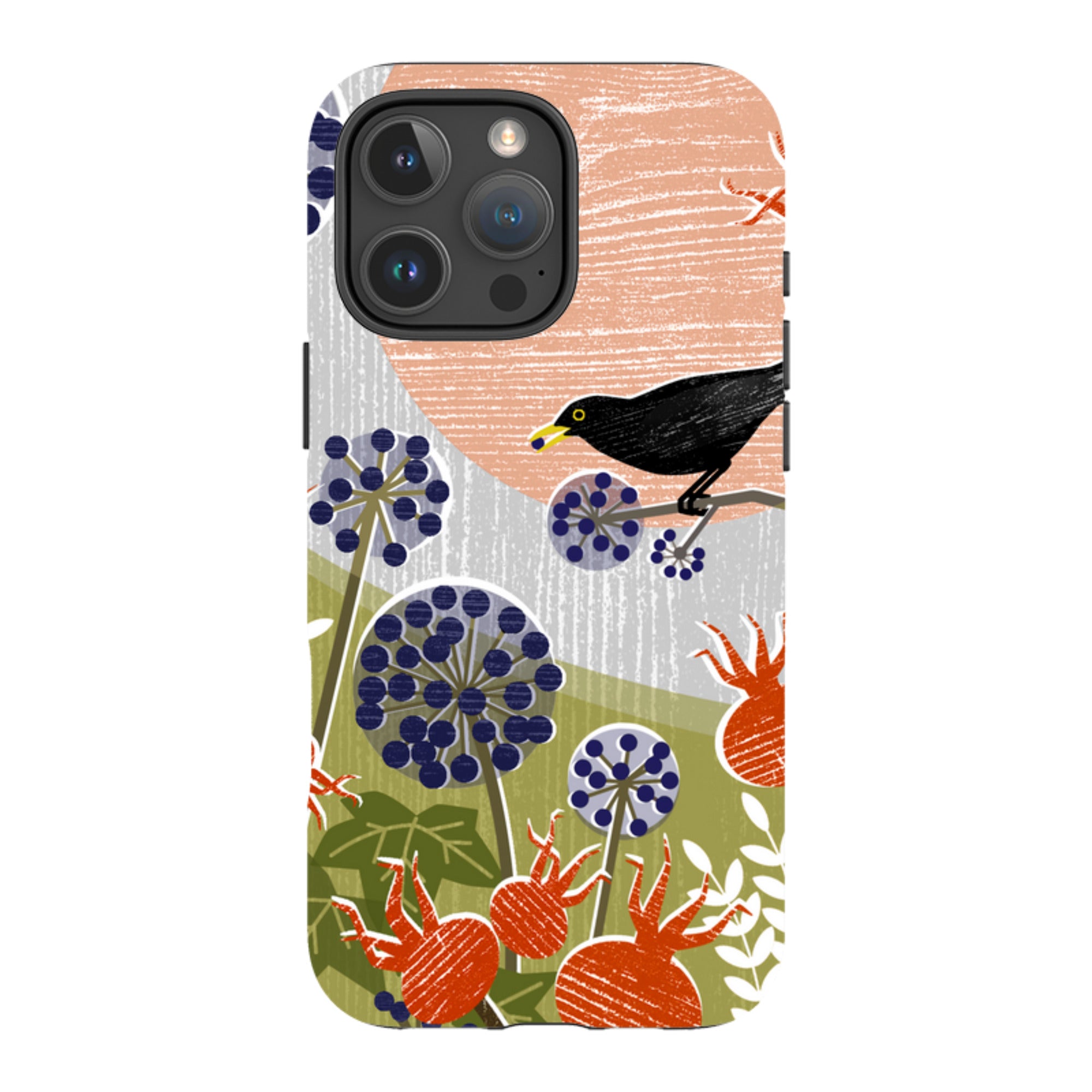 iPhone Tough Case - Blackbird And Ivy By Liane Payne
