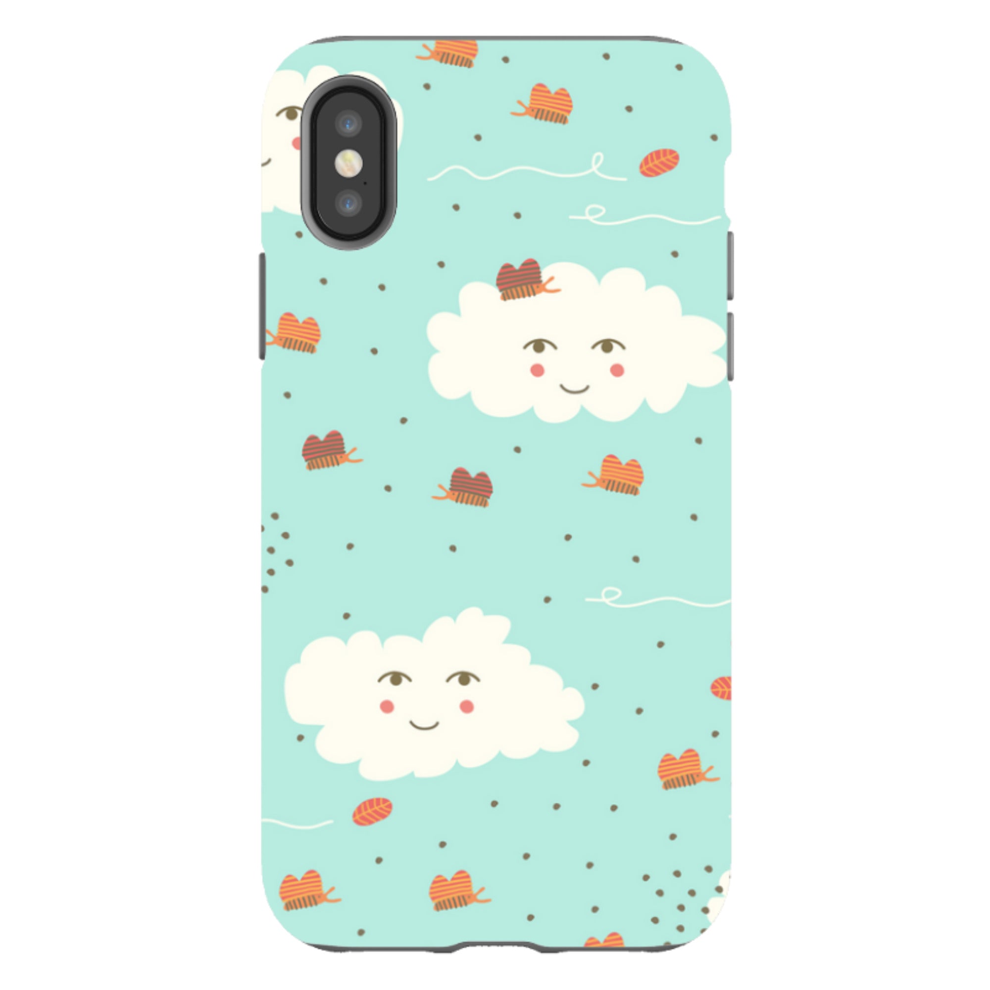 iPhone Tough Case - Clouds By Gabriela Larios
