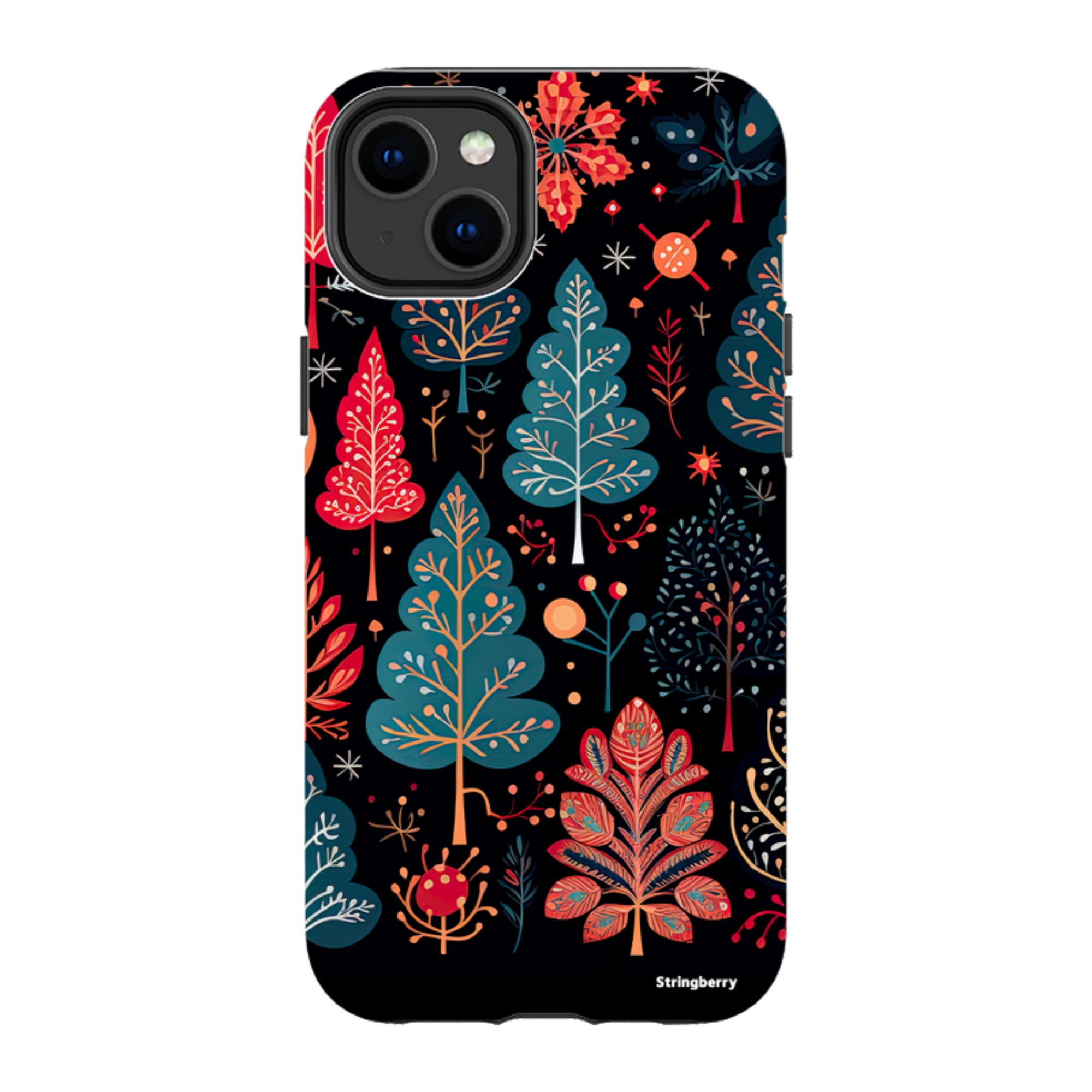 iPhone Tough Case - Dark Winter Forest