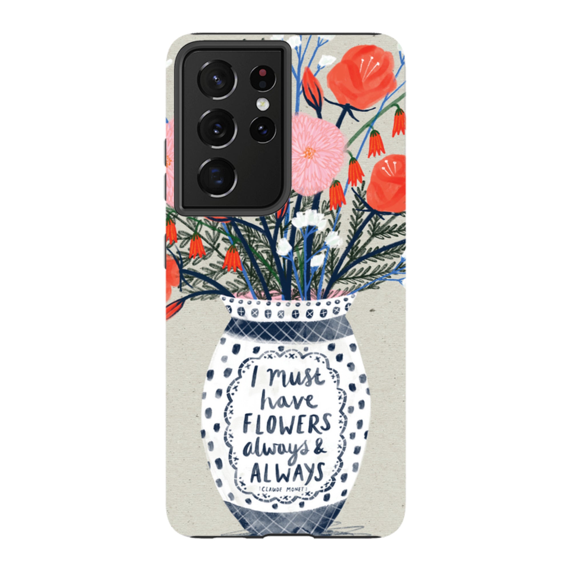Samsung Tough Case - Flowers Always By Lee Foster Wilson