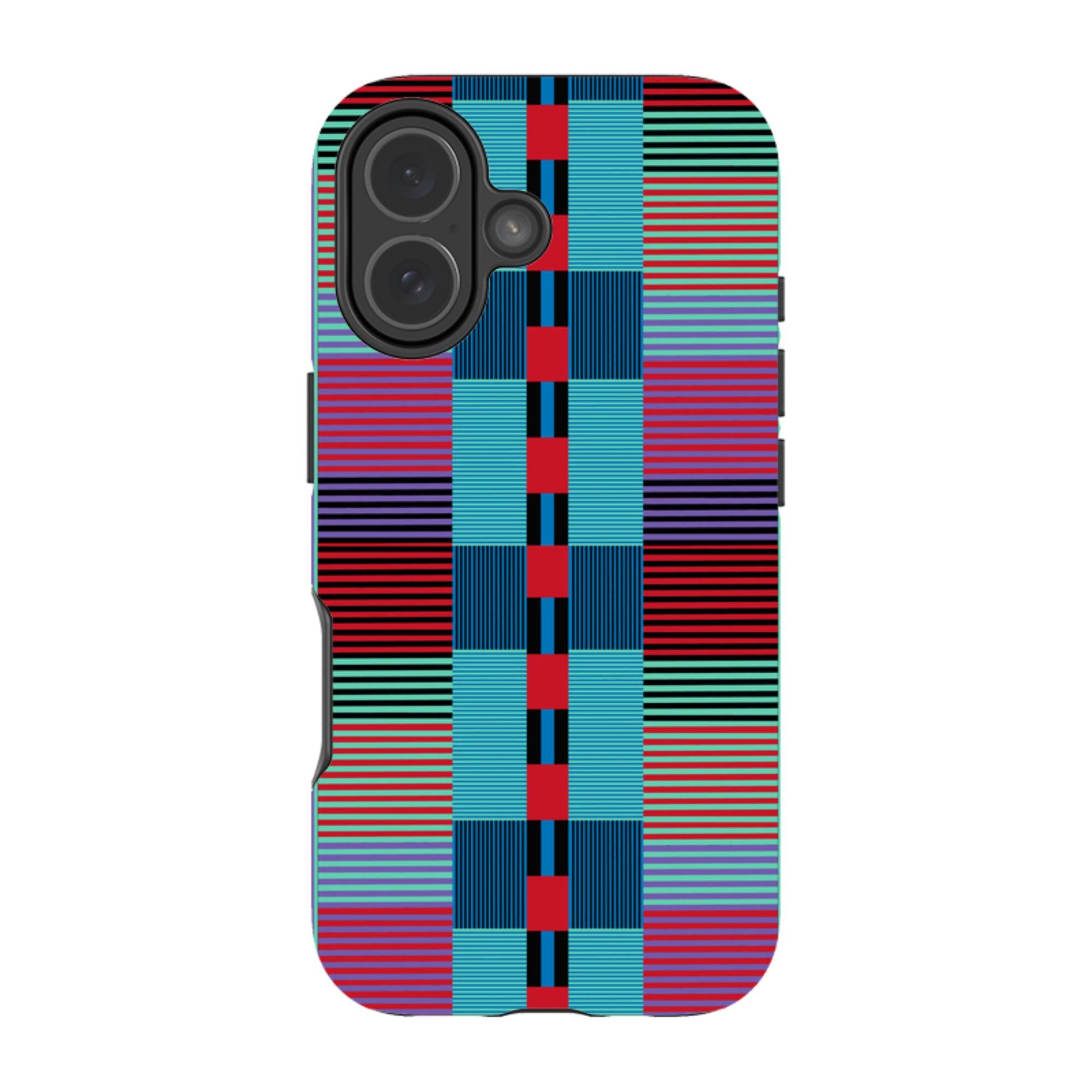 iPhone Tough Case - Indian Stripe By Cressida Bell