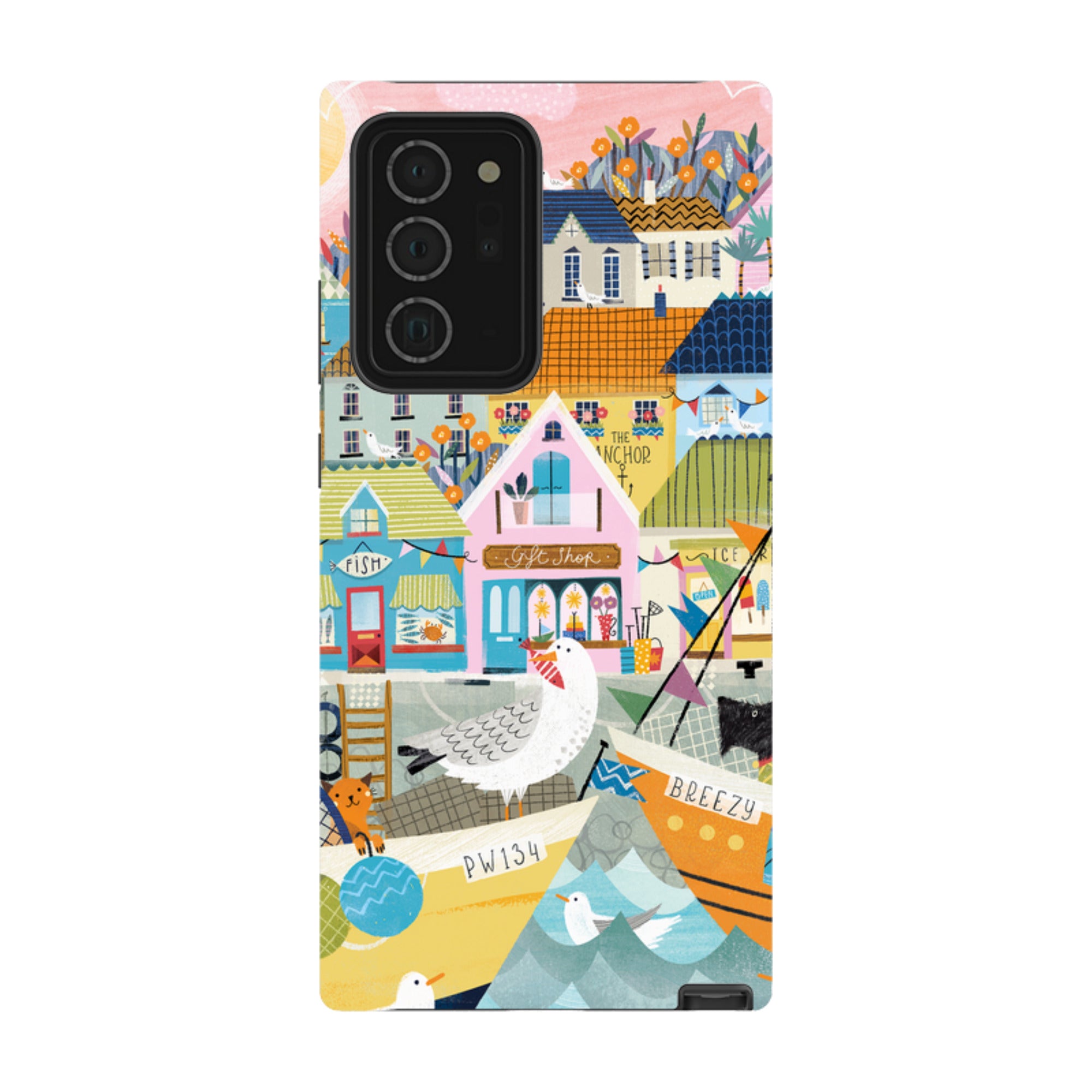 Samsung Tough  Case - Harbour 1 By Ali Brookes
